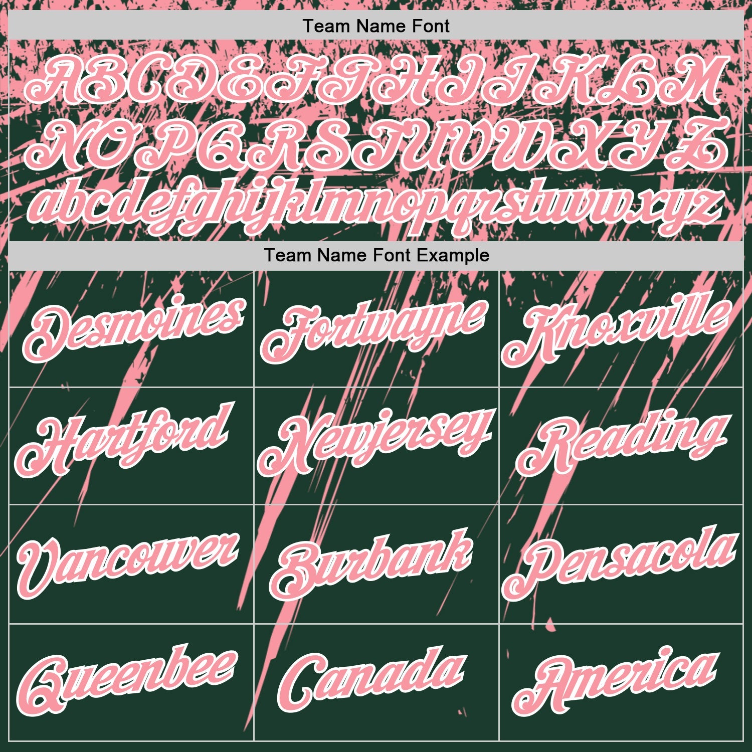 Custom Green Medium Pink-White Distressed Scratch Brush Stroke Performance T-Shirt
