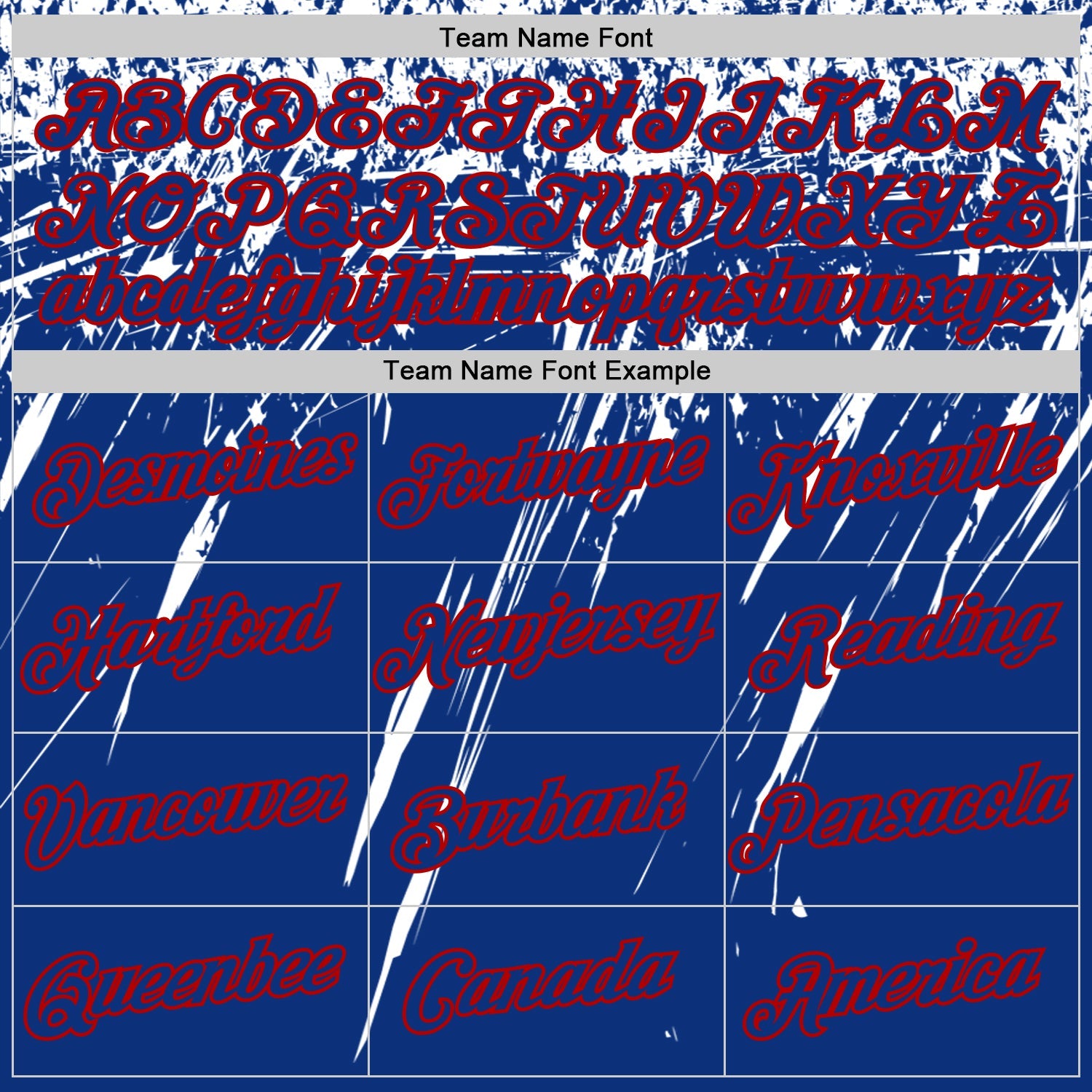Custom Royal White-Red Distressed Scratch Brush Stroke Performance T-Shirt