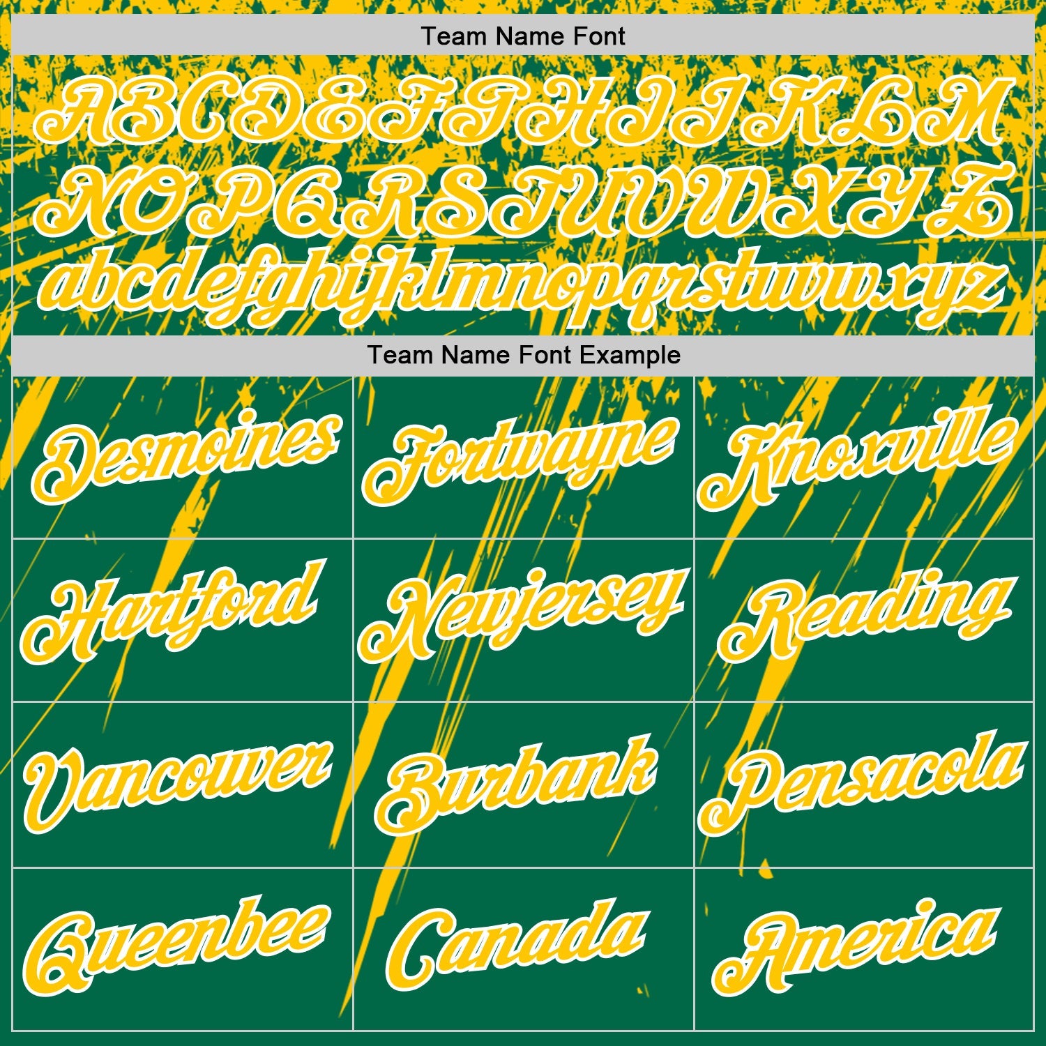 Custom Kelly Green Yellow-White Distressed Scratch Brush Stroke Performance T-Shirt