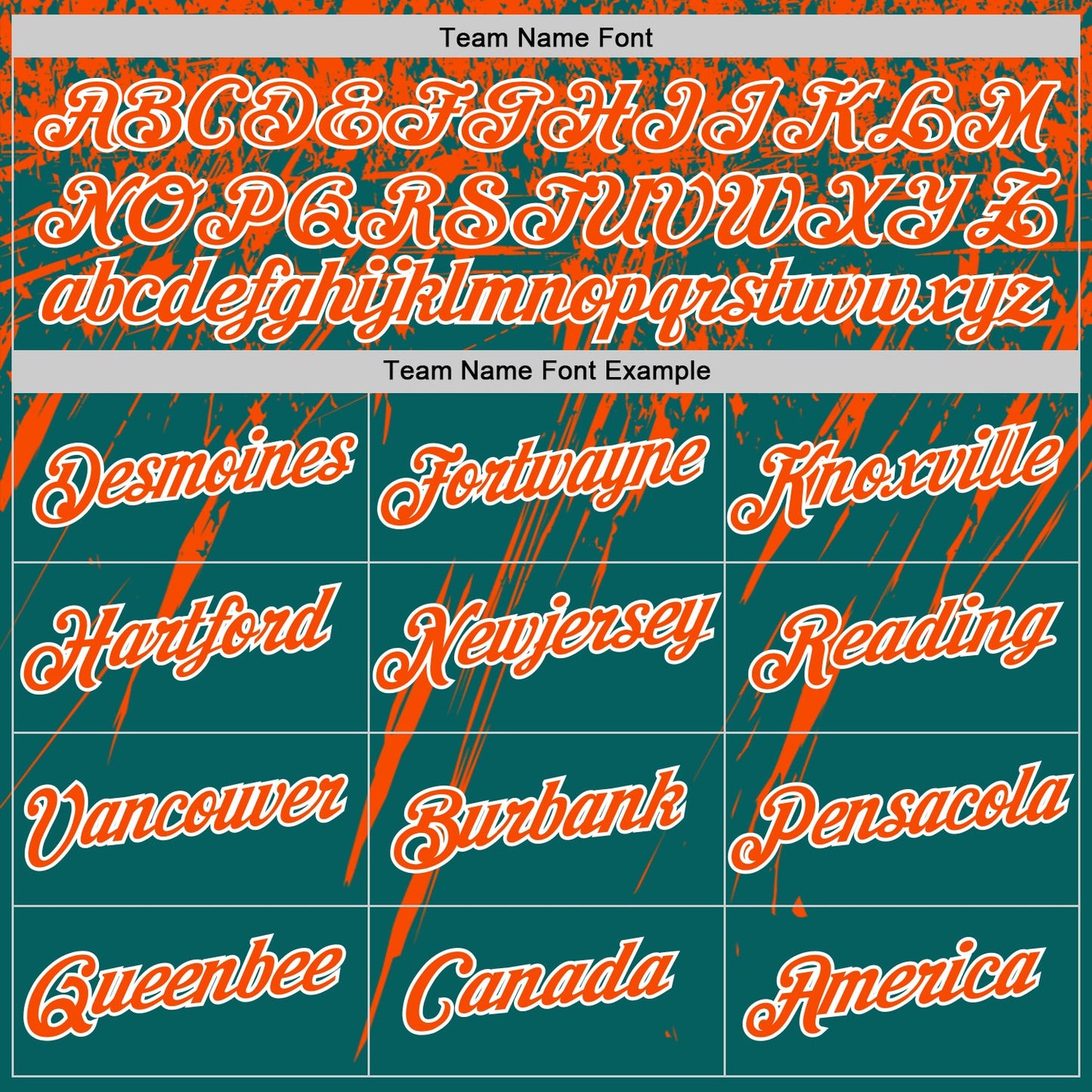Custom Teal Orange-White Distressed Scratch Brush Stroke Performance T-Shirt