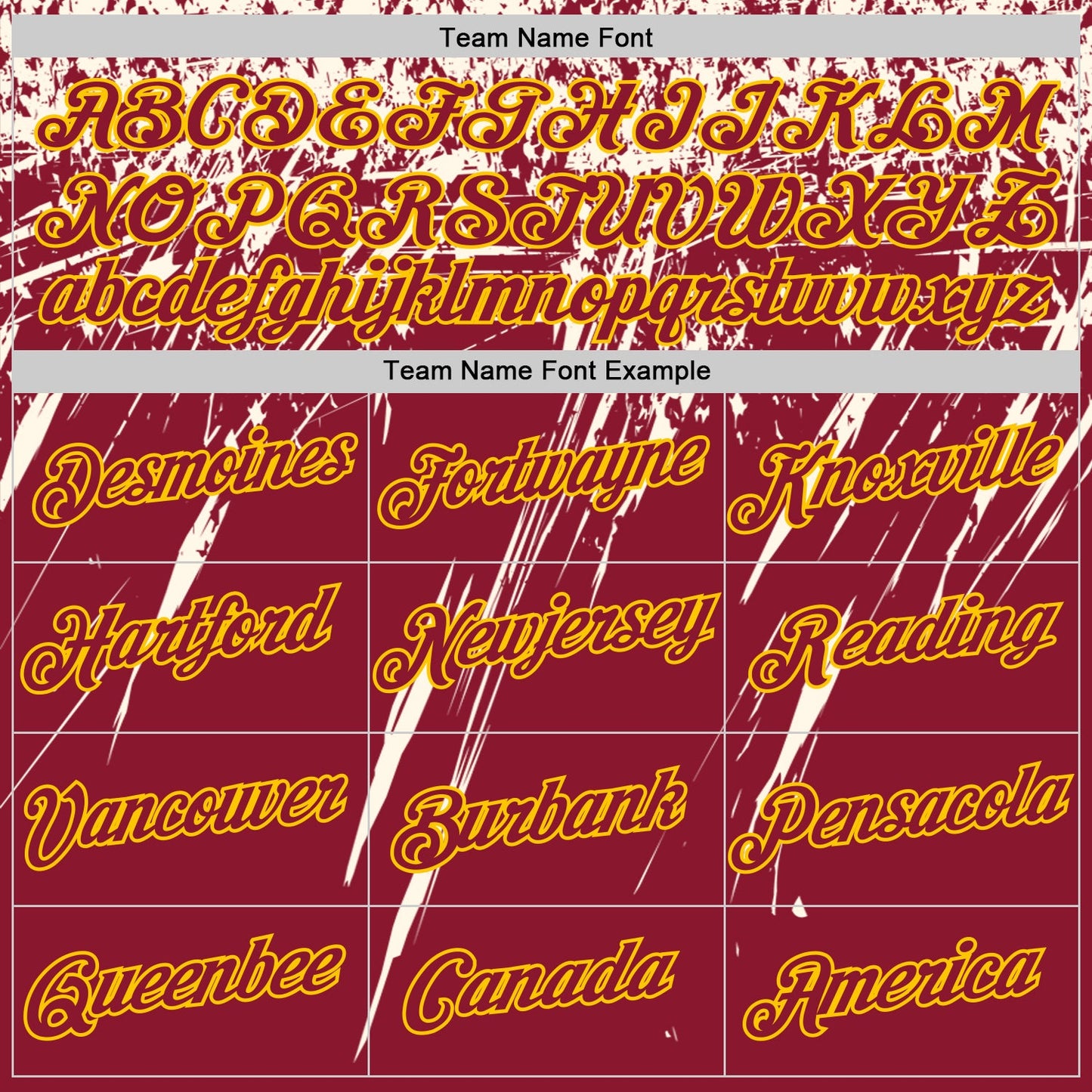 Custom Crimson Cream-Yellow Distressed Scratch Brush Stroke Performance T-Shirt