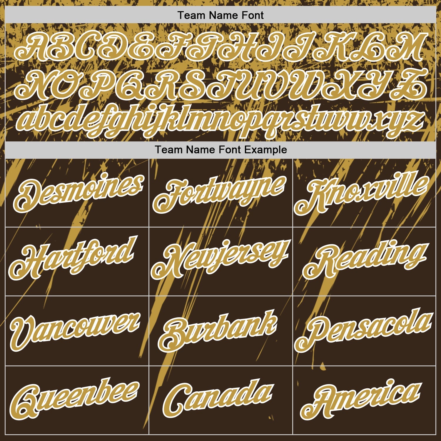 Custom Brown Old Gold-White Distressed Scratch Brush Stroke Performance T-Shirt