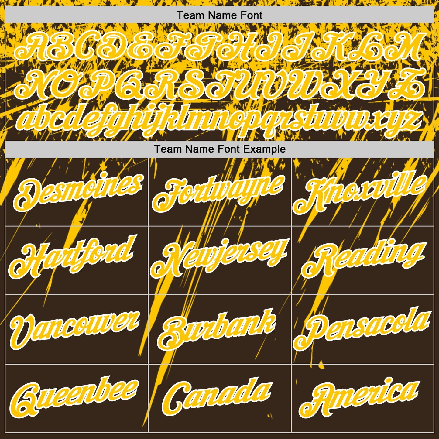 Custom Brown Yellow-White Distressed Scratch Brush Stroke Performance T-Shirt