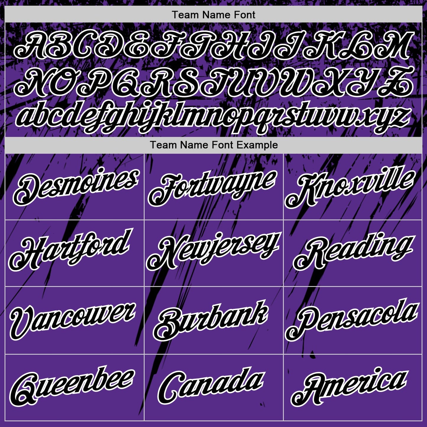 Custom Purple Black-White Distressed Scratch Brush Stroke Performance T-Shirt