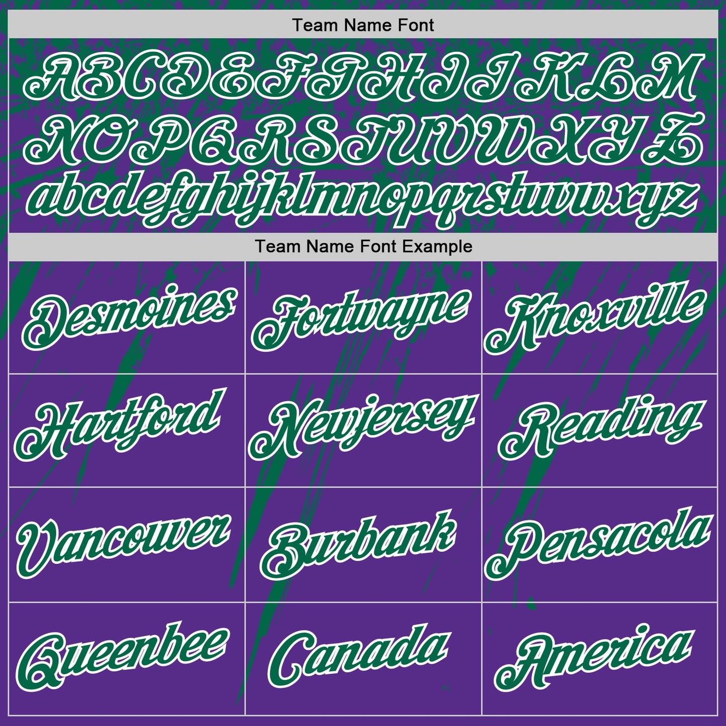Custom Purple Kelly Green-White Distressed Scratch Brush Stroke Performance T-Shirt