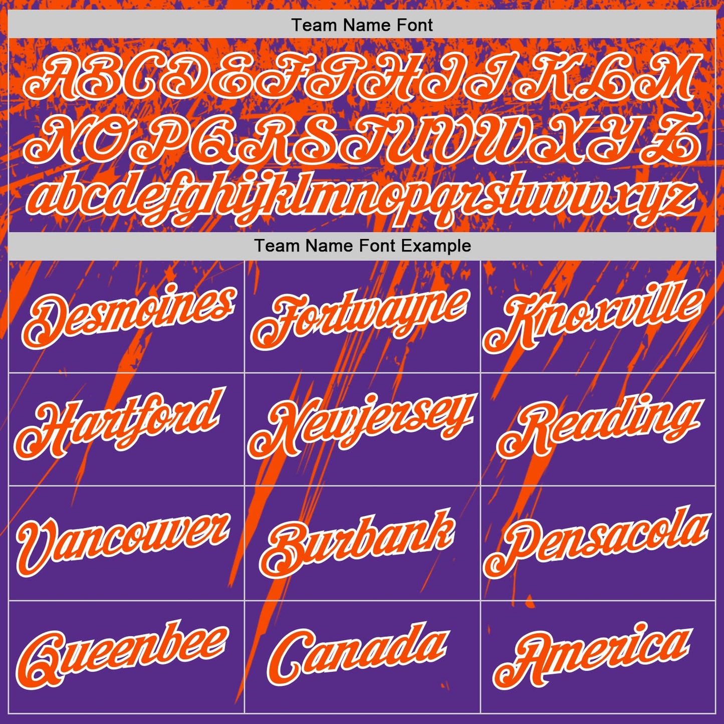 Custom Purple Orange-White Distressed Scratch Brush Stroke Performance T-Shirt
