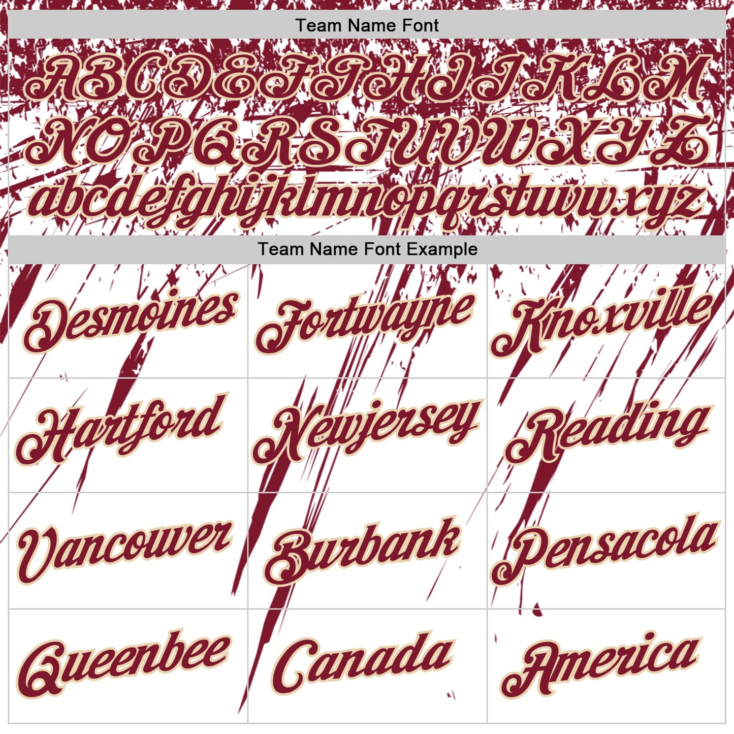 Custom White Crimson-City Cream Distressed Scratch Brush Stroke Performance T-Shirt