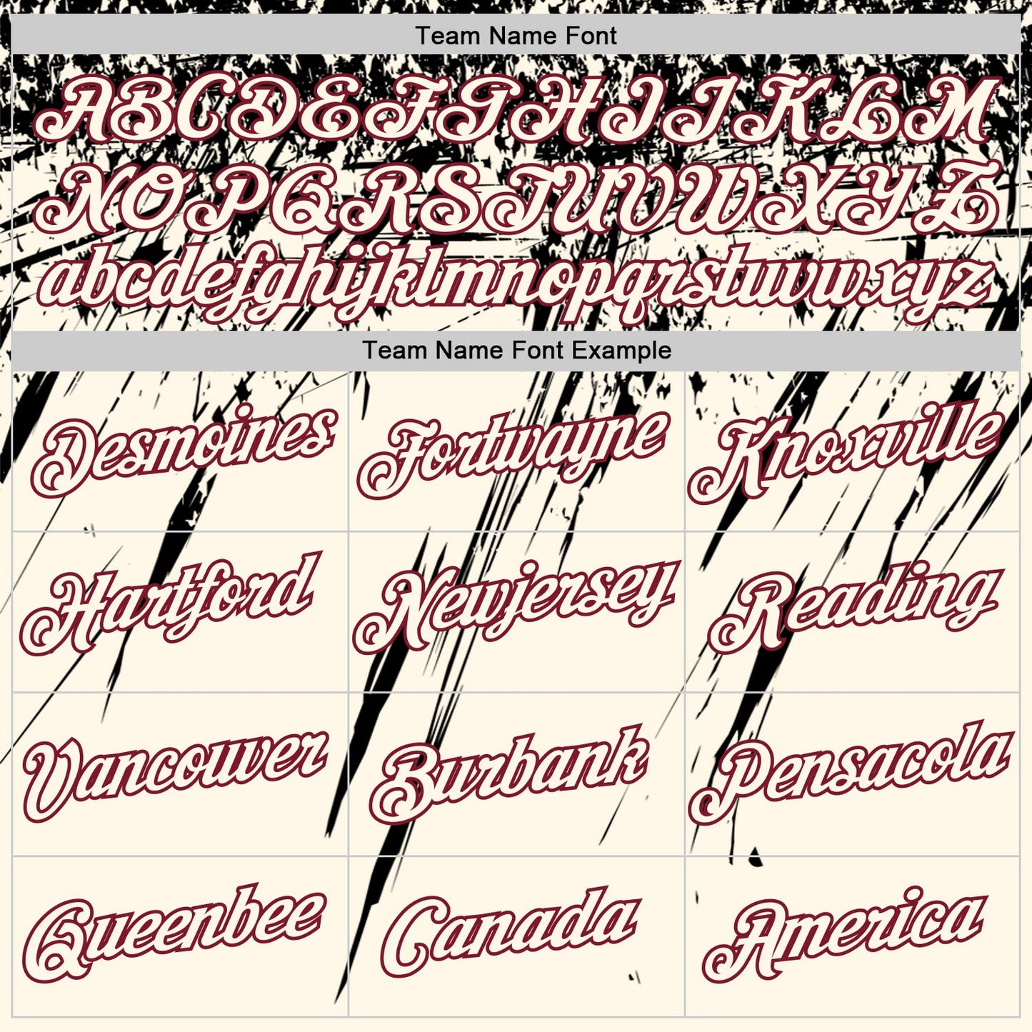 Custom Cream Black-Crimson Distressed Scratch Brush Stroke Performance T-Shirt