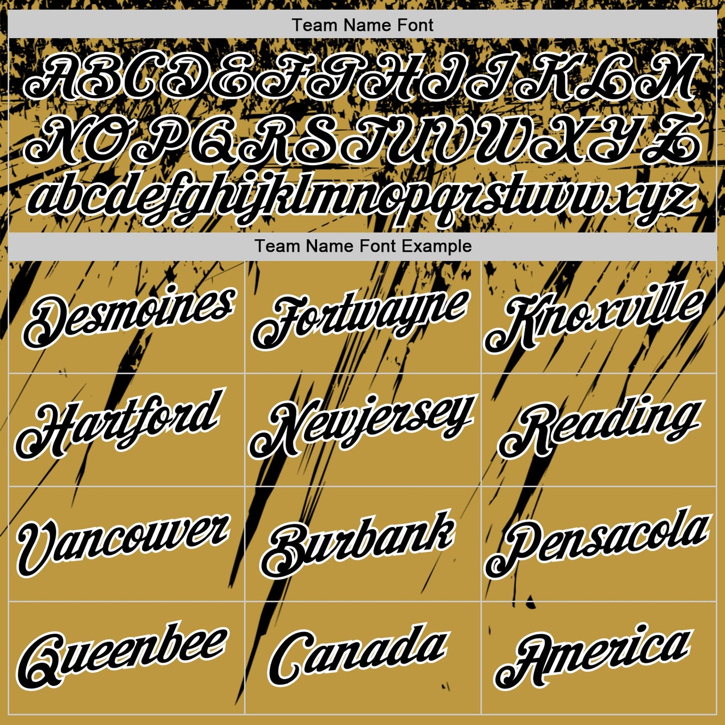 Custom Old Gold Black-White Distressed Scratch Brush Stroke Performance T-Shirt