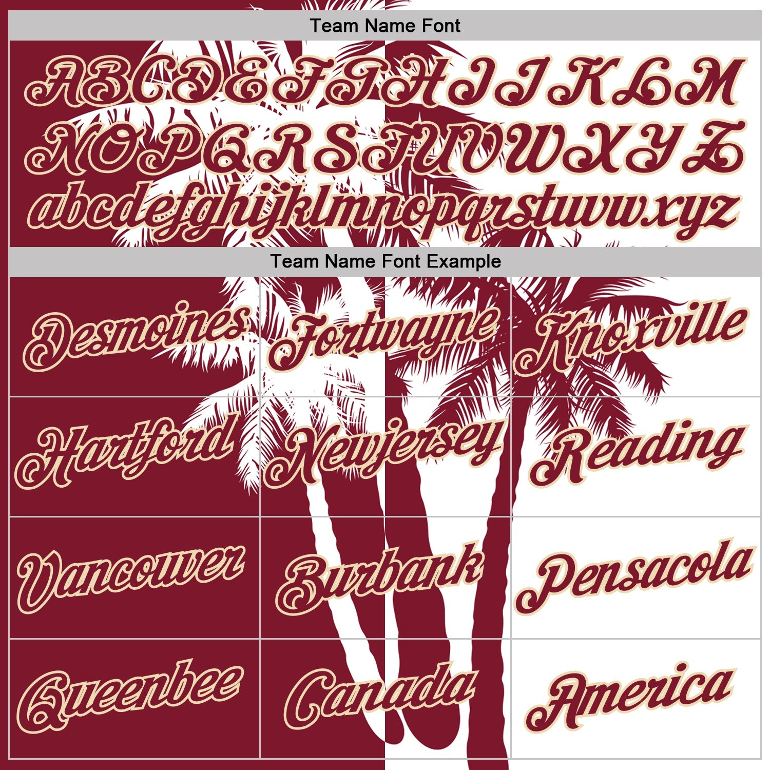 Custom White Crimson-Cream Hawaii Tropical Coastal Palm Trees Performance T-Shirt