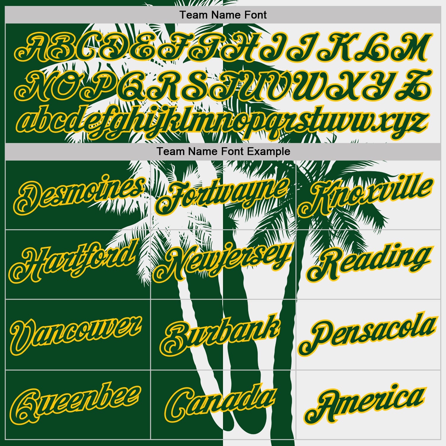 Custom White Green-Yellow Hawaii Tropical Coastal Palm Trees Performance T-Shirt