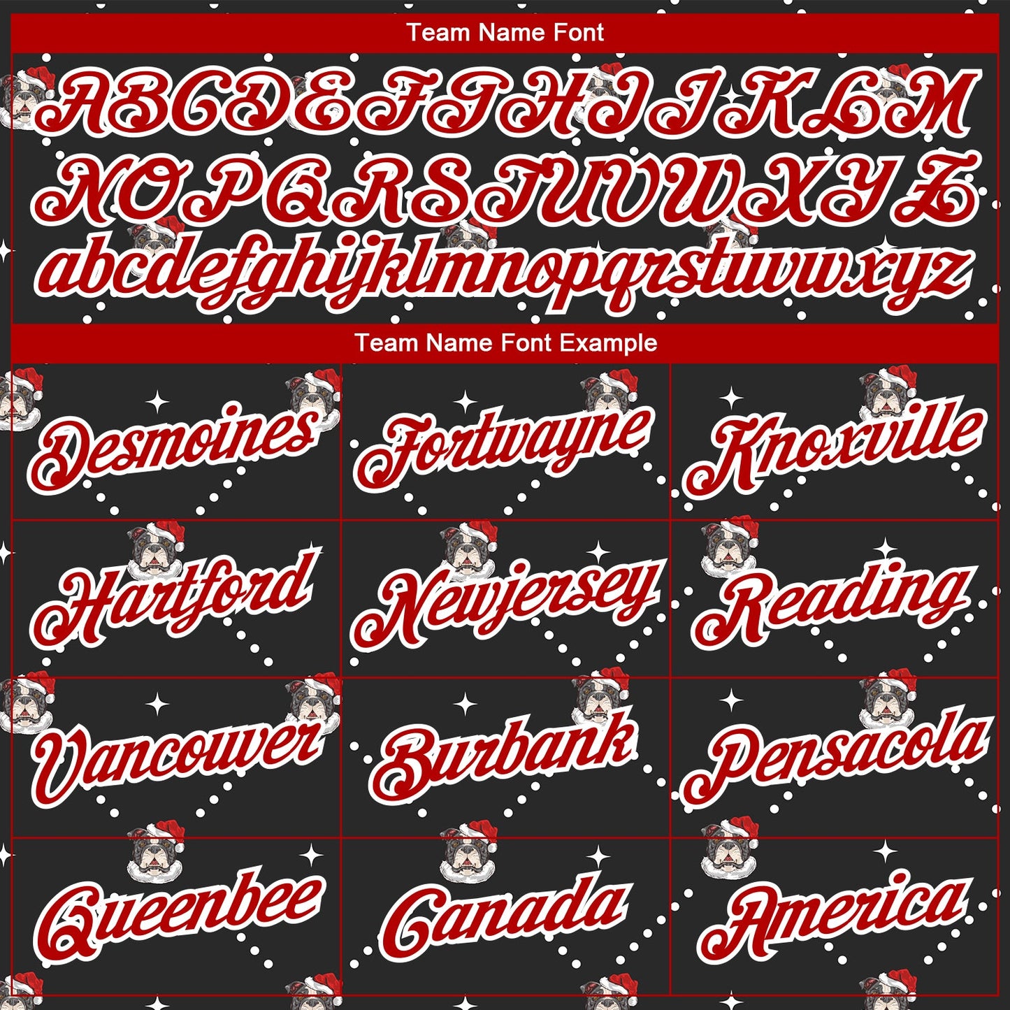 Custom Stitched Black Red-White Christmas Dog Wearing Santa Claus Costume 3D Sports Pullover Sweatshirt Hoodie