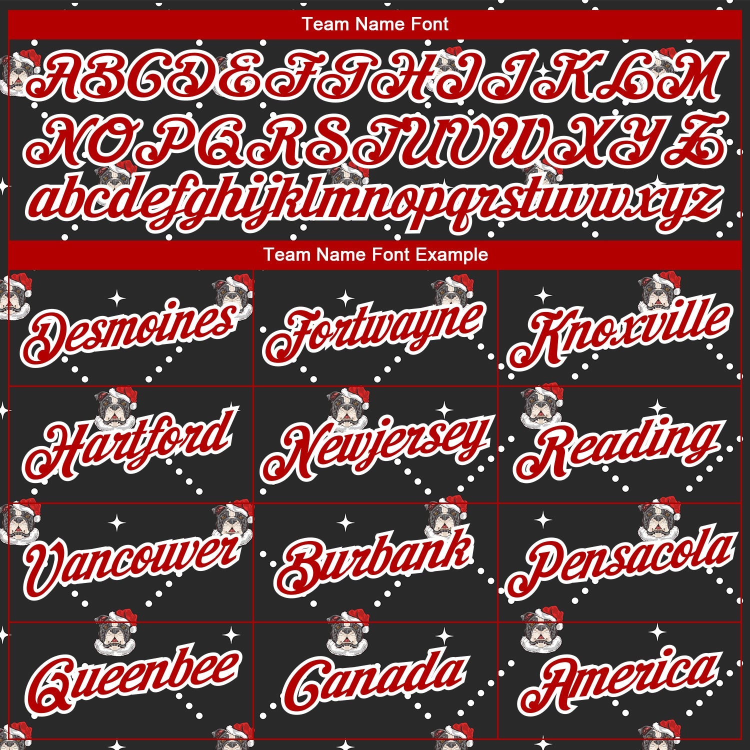 Custom Stitched Black Red-White Christmas Dog Wearing Santa Claus Costume 3D Sports Pullover Sweatshirt Hoodie