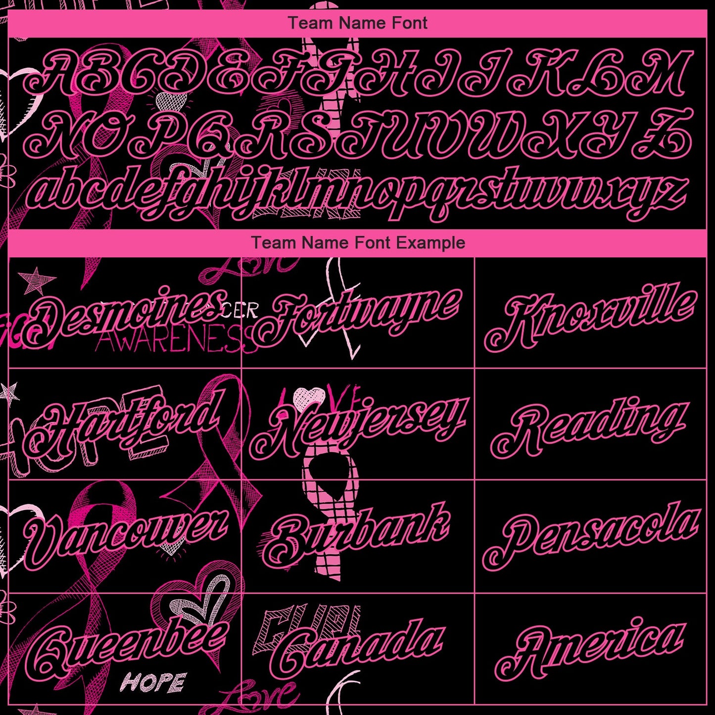 Custom Black Pink-Light Blue 3D Pattern Design Pink Ribbon Breast Cancer Awareness Month Women Health Care Support Authentic Basketball Jersey