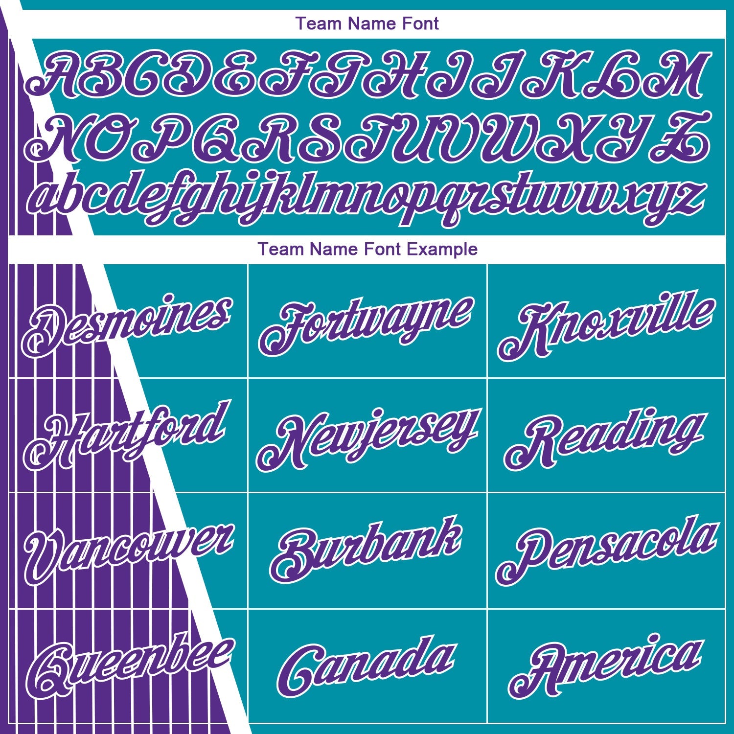 Custom Teal Purple-White Triangle Pinstripes Authentic City Edition Basketball Jersey