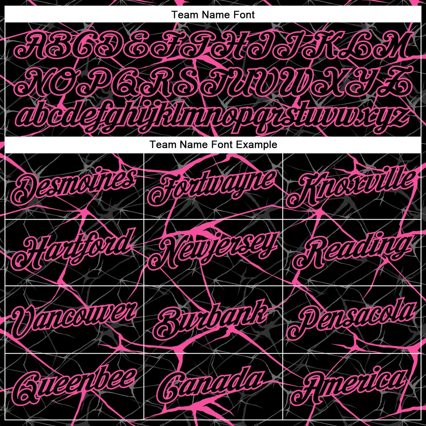 Custom Black Pink 3D Pattern Design Abstract Network Performance T-Shirt