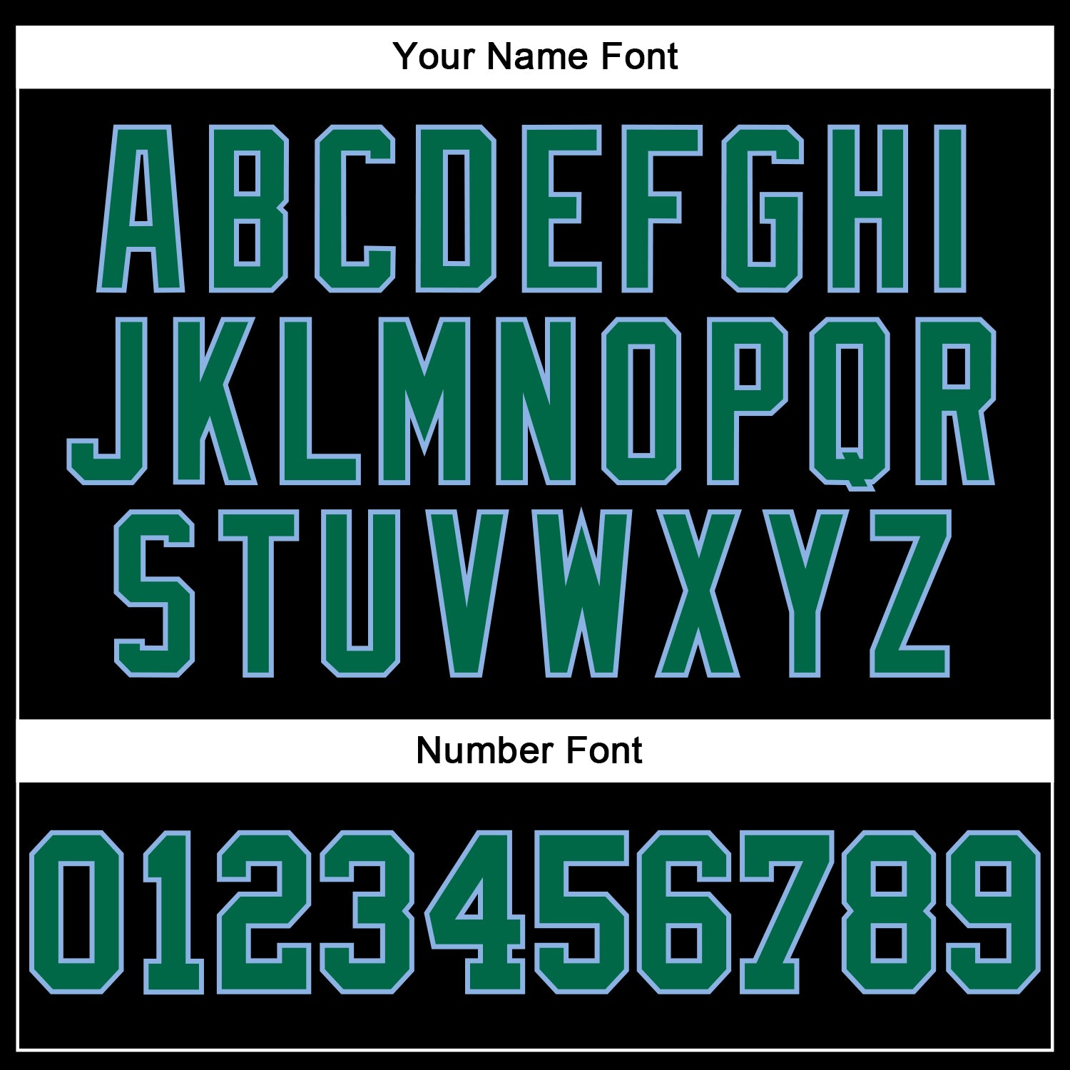 Custom Stitched Black Kelly Green-Light Blue 3D Pattern Design Gradient Square Shape Sports Pullover Sweatshirt Hoodie
