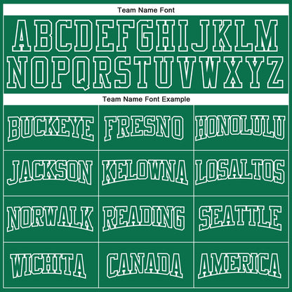 Custom Stitched Kelly Green White 3D Pattern Design Color Blocking Stripe Sports Pullover Sweatshirt Hoodie