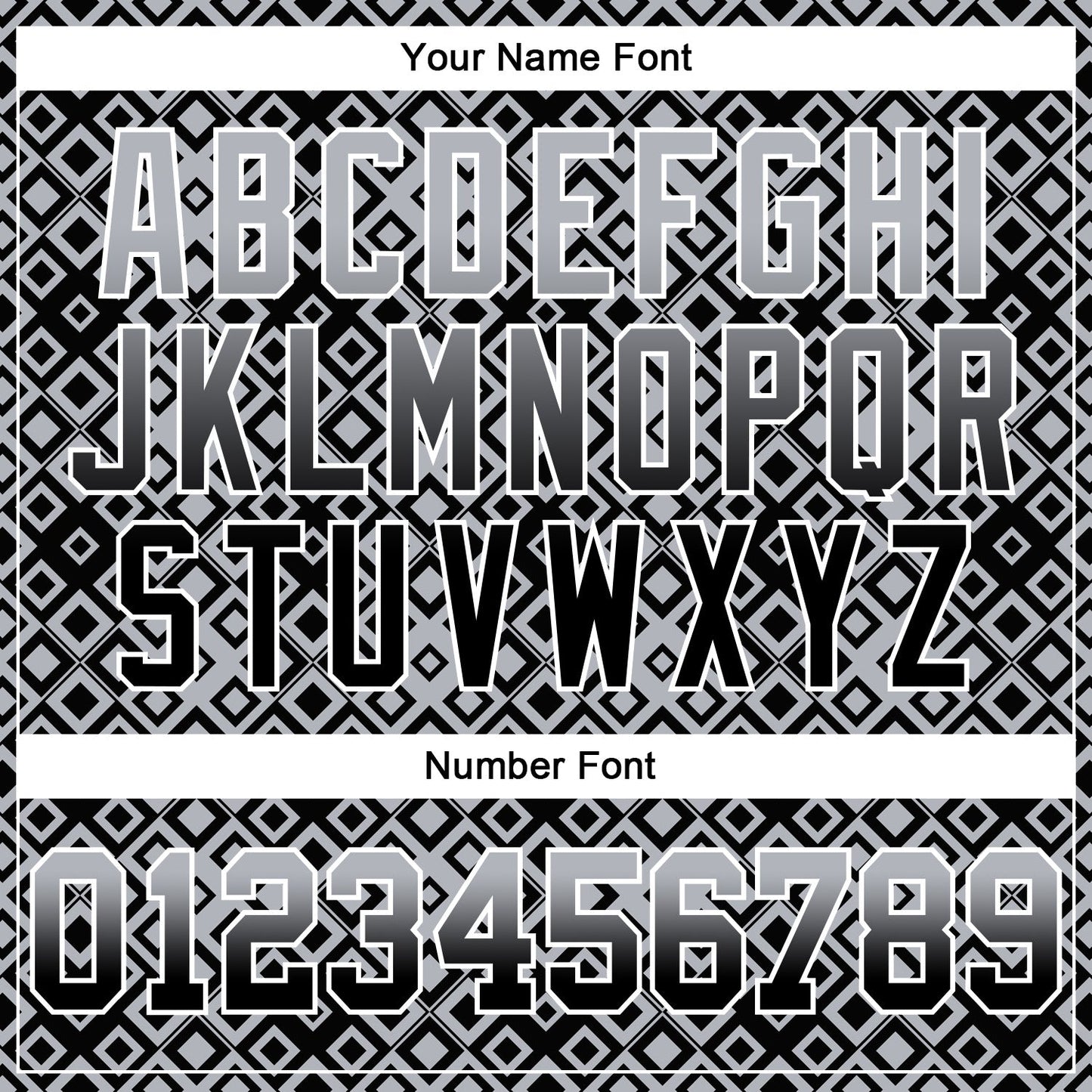 Custom Stitched Gray Black-White 3D Pattern Design Geometric Gradient Square Shapes Sports Pullover Sweatshirt Hoodie