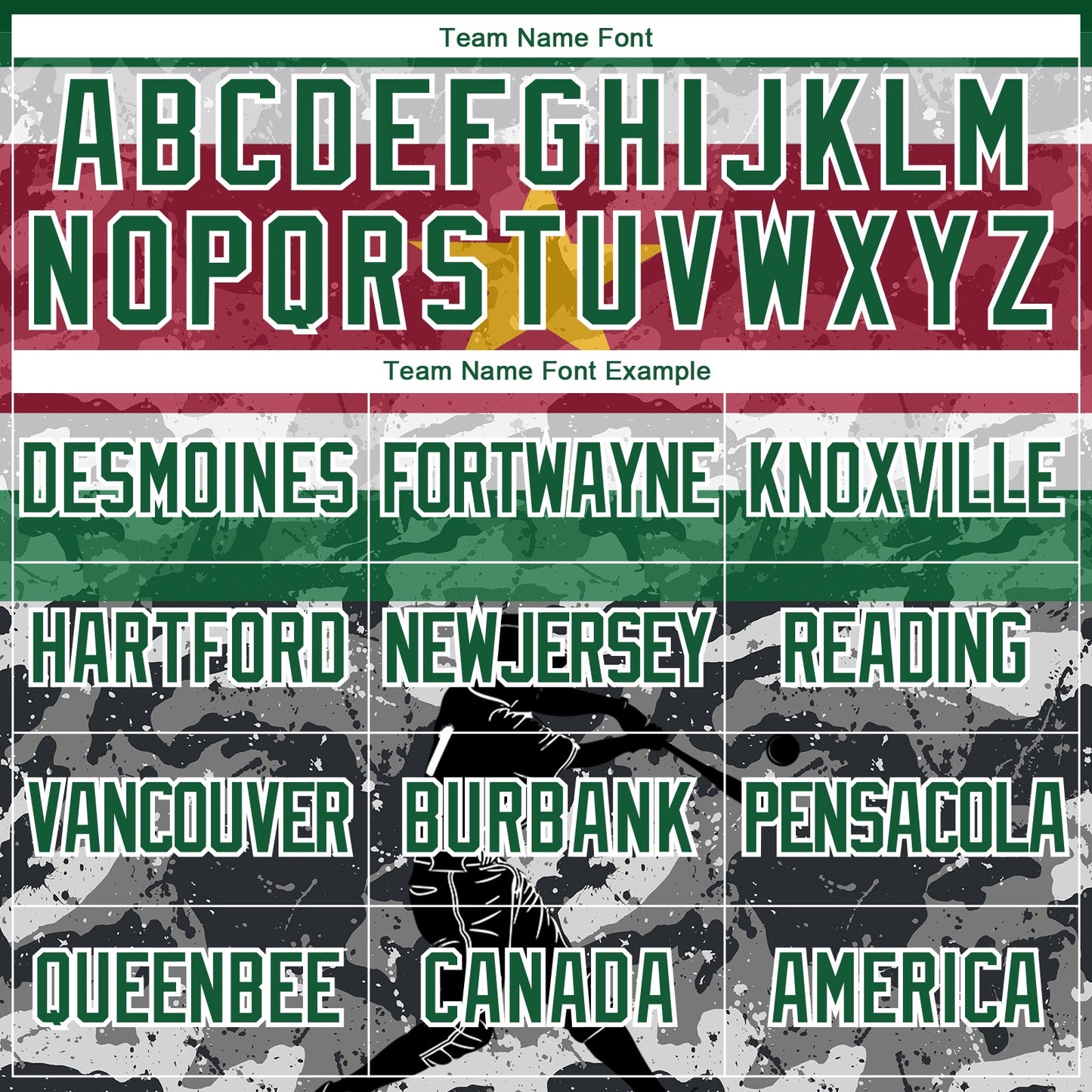 Custom Camo Kelly Green-White 3D Suriname Surinamese Flag Sports Pullover Sweatshirt Salute To Service Hoodie