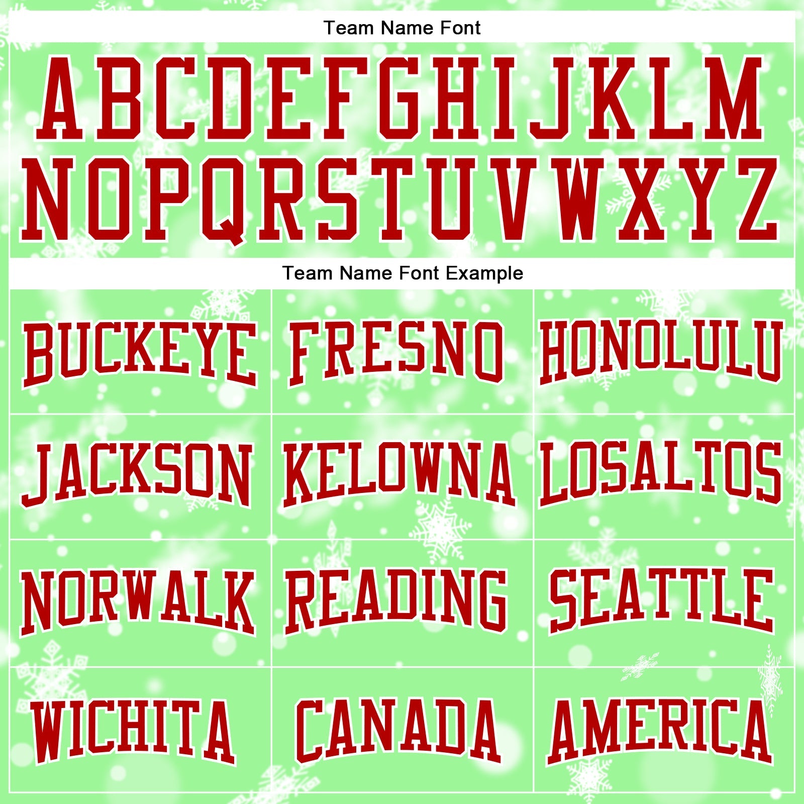 Custom Stitched Pea Green Red-White Christmas Snowflakes 3D Sports Pullover Sweatshirt Hoodie