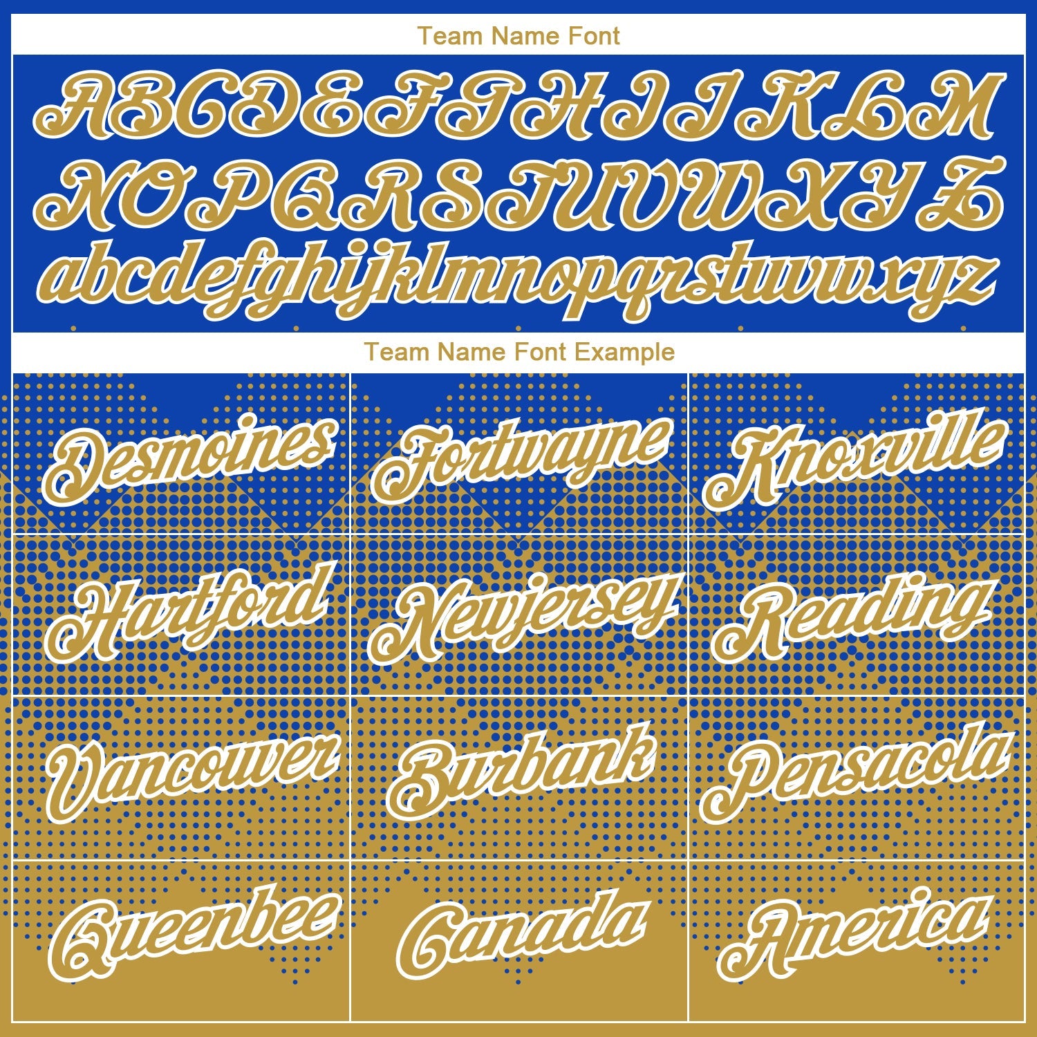 Custom Thunder Blue Old Gold-White 3D Pattern Design Gradient Square Shapes Performance T-Shirt