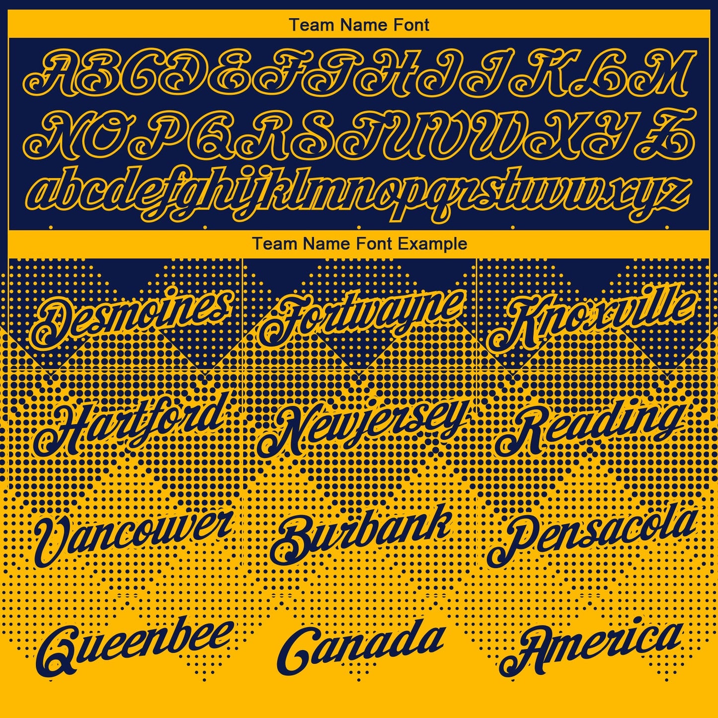 Custom Navy Gold 3D Pattern Design Gradient Square Shapes Performance T-Shirt