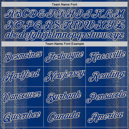 Custom Blue Royal-City Cream 3D Pattern Design Brazil Sportswear Performance T-Shirt