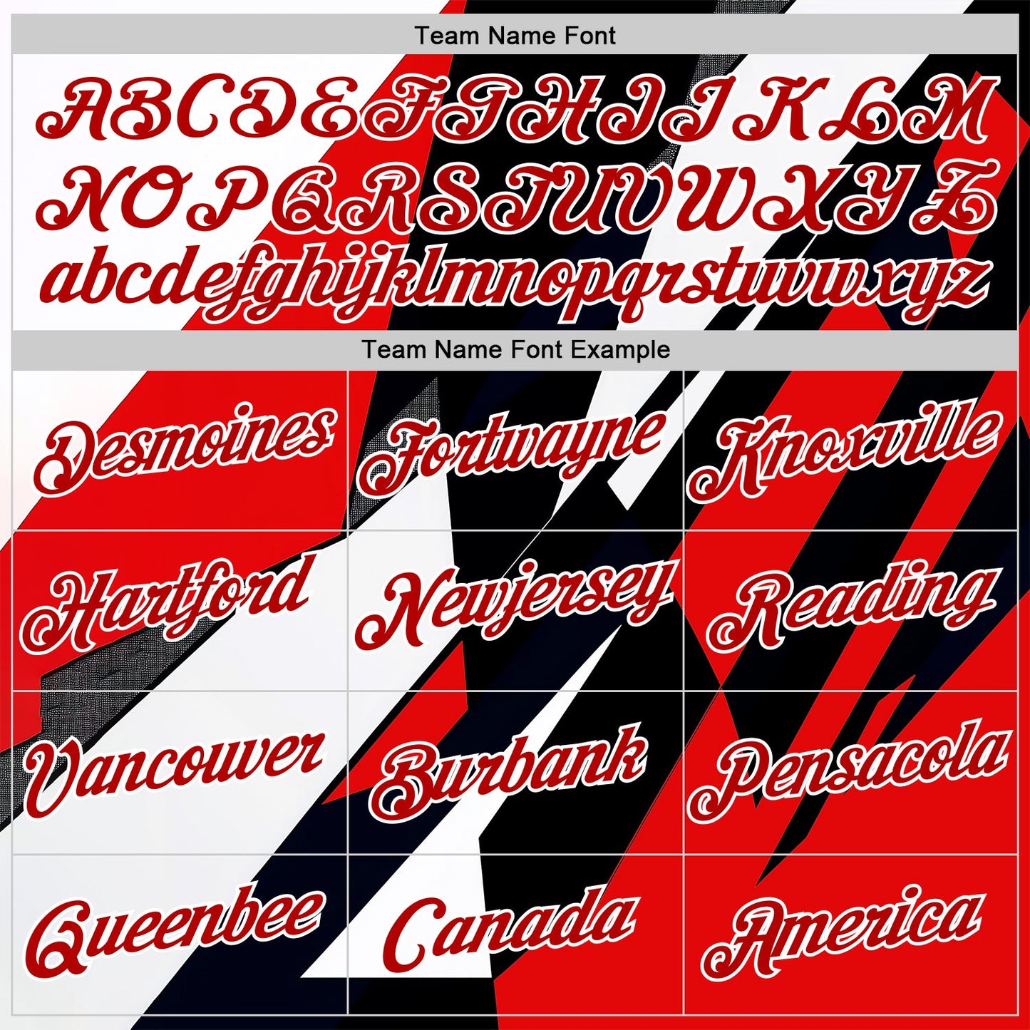 Custom White Red-Black 3D Pattern Design Geometric Shape Sportswear Performance T-Shirt