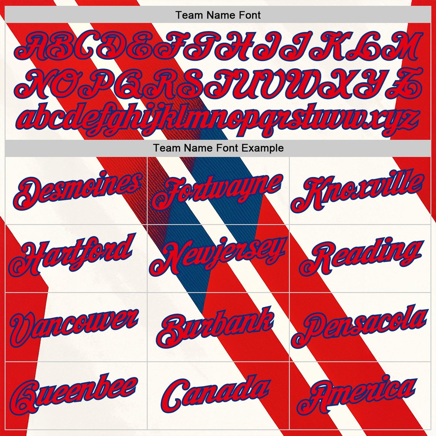 Custom Cream Fire Red-Royal 3D Pattern Design Canada America Sportswear Performance T-Shirt
