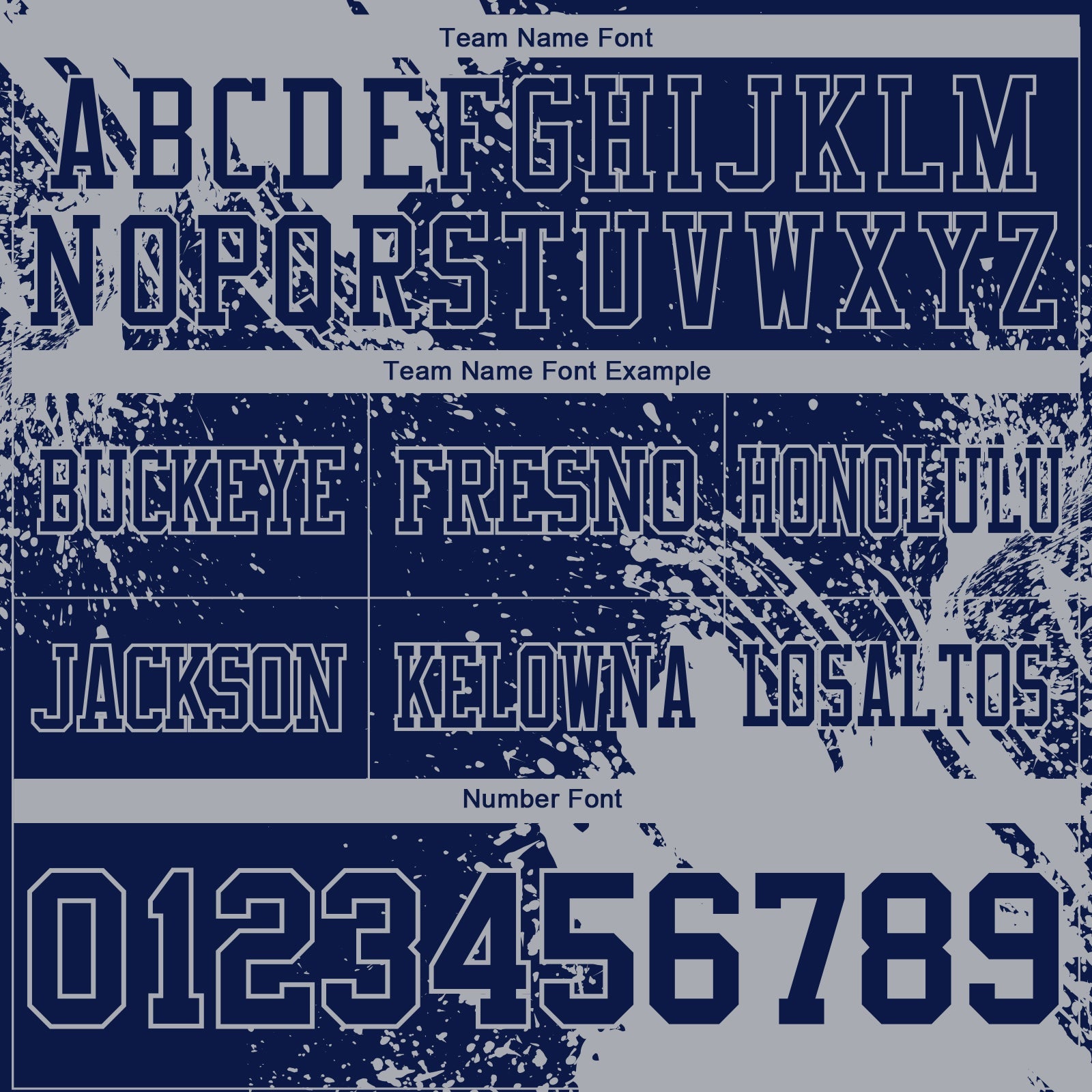 Custom Navy Gray 3D Pattern Abstract Brush Stroke Authentic Football Jersey