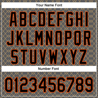 Custom Stitched Steel Gray Black Gold-Orange 3D Pattern Design Line Geometric Shape Sports Pullover Sweatshirt Hoodie