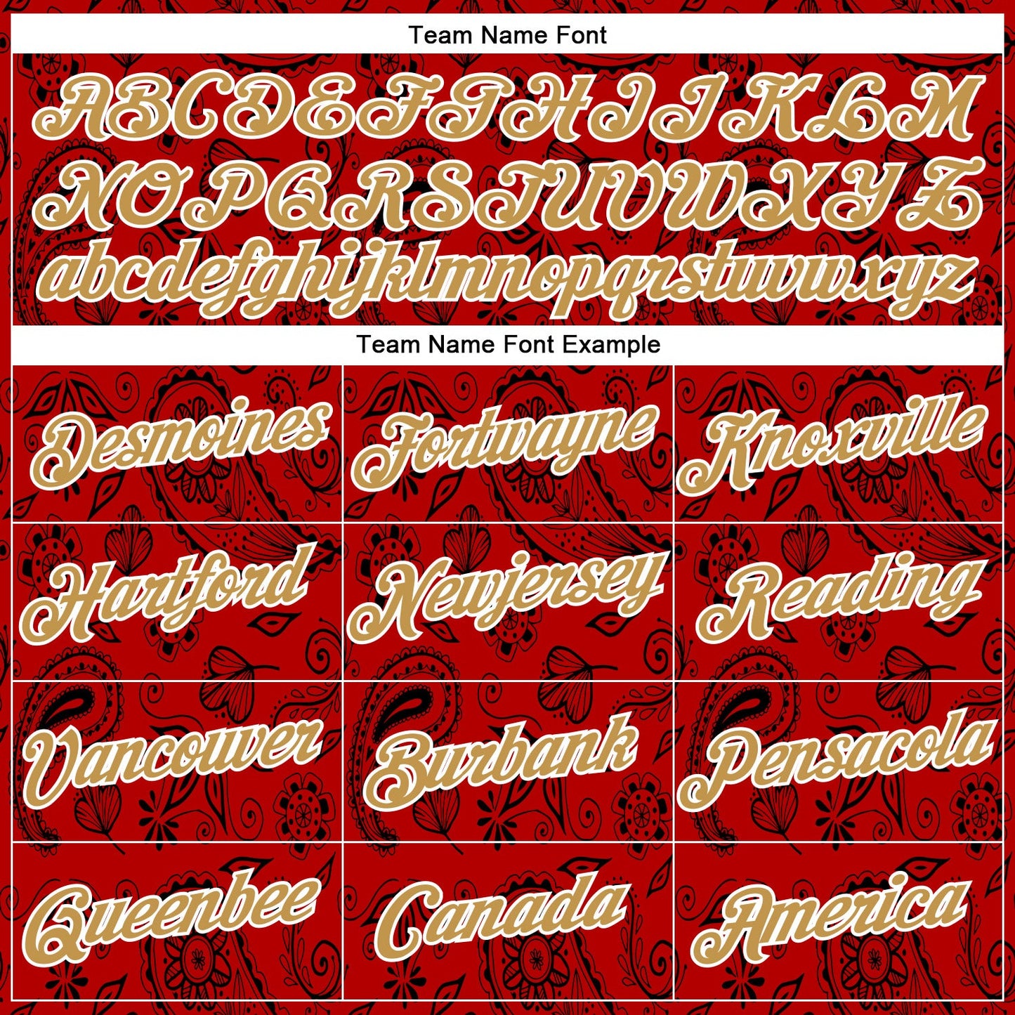 Custom Stitched Red Old Gold-White 3D Pattern Design Ethnic Paisley Floral Bandana Sports Pullover Sweatshirt Hoodie