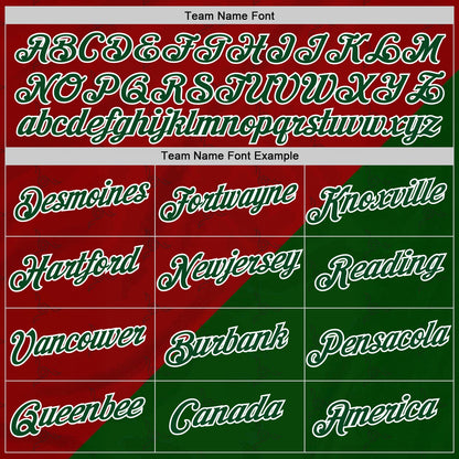 Custom Stitched Red Green-White 3D Pattern Design Mexico Subtle Sportswear Pullover Sweatshirt Hoodie