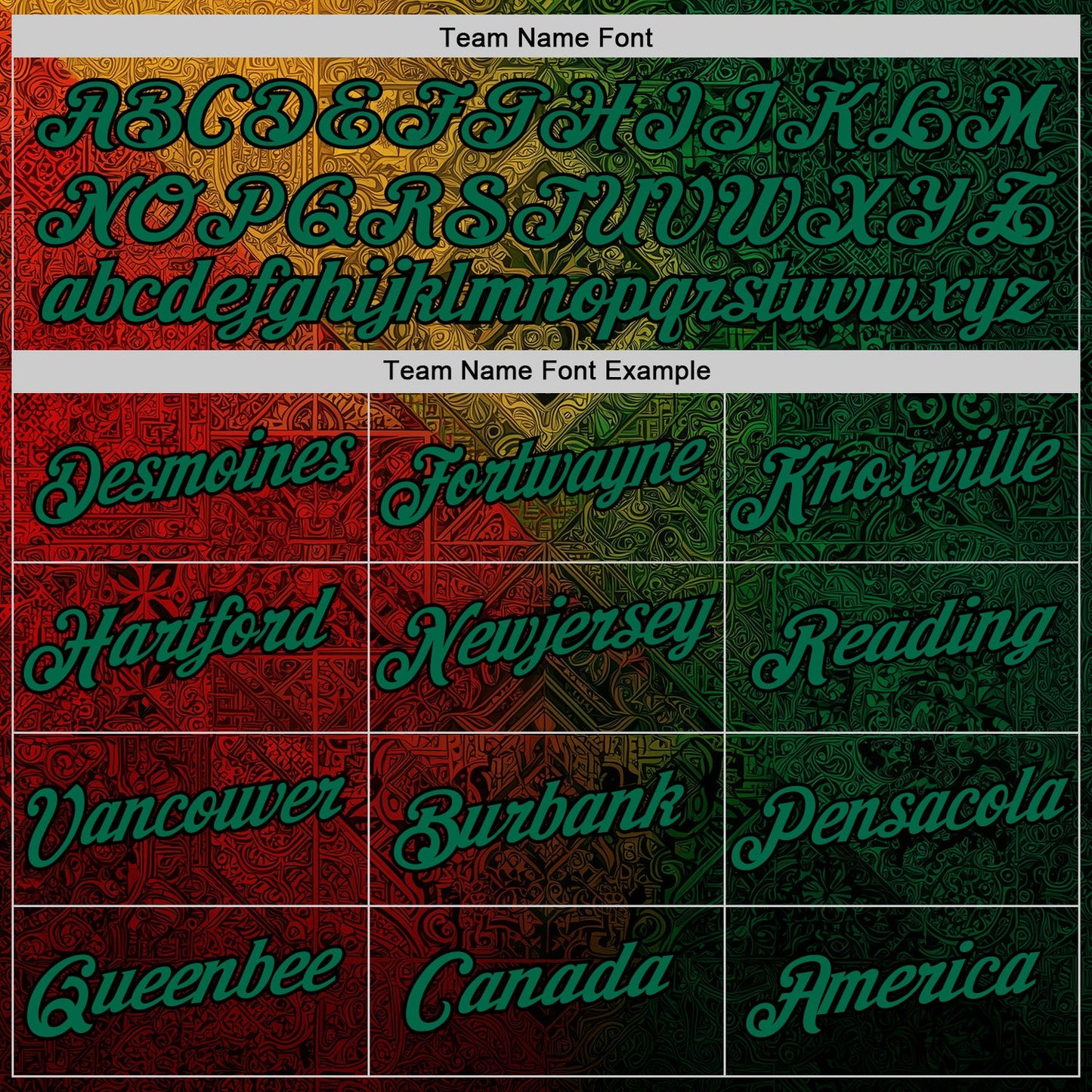Custom Stitched Yellow Kelly Green Red-Black 3D Pattern Design Brazil Mexico Inspired Geometric Tribal Sportswear Pullover Sweatshirt Hoodie