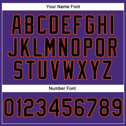 Custom Stitched Purple Black-Orange 3D Pattern Design Abstract Brush Stroke Sports Pullover Sweatshirt Hoodie