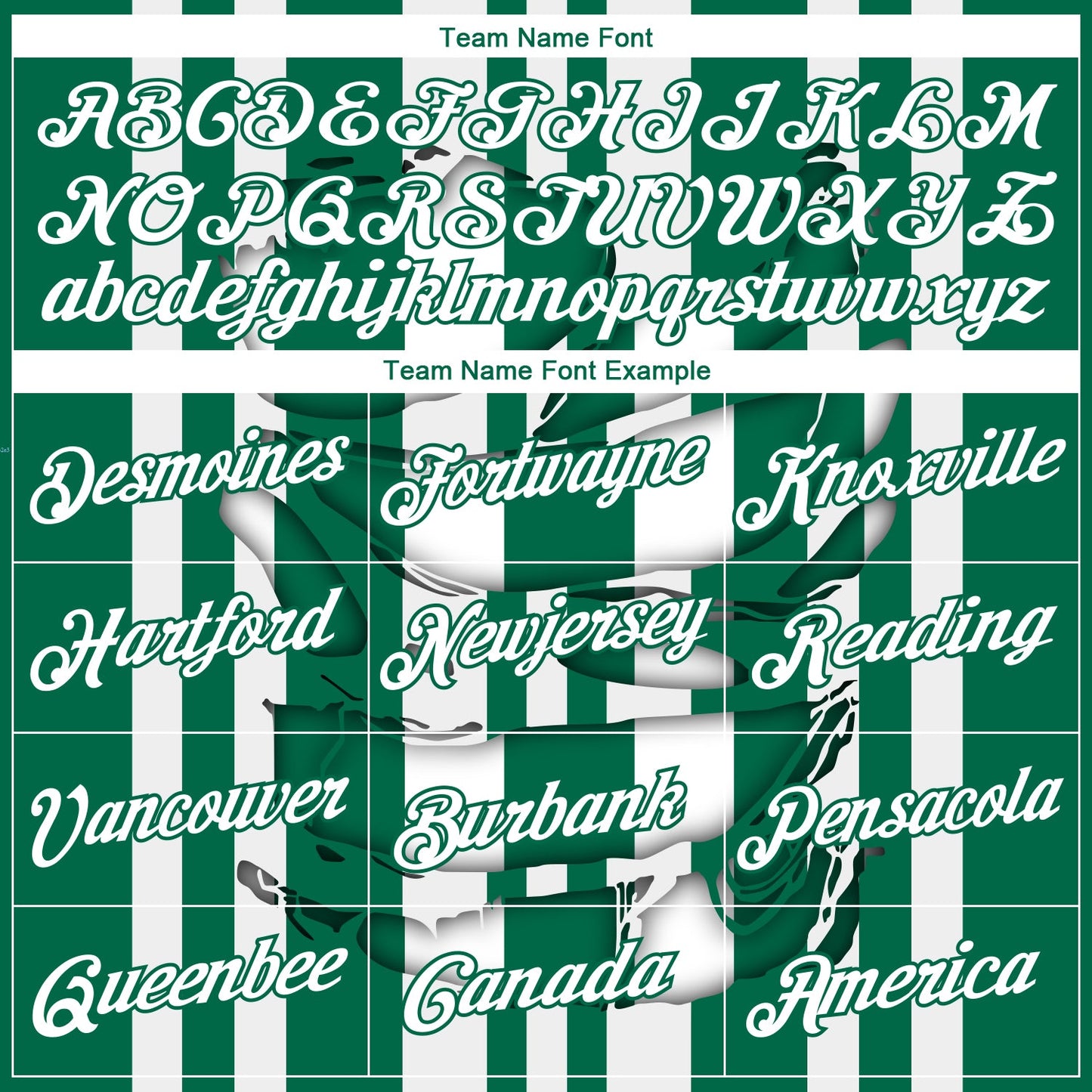 Custom Stitched Kelly Green White 3D Pattern Design Stripe Sports Pullover Sweatshirt Hoodie