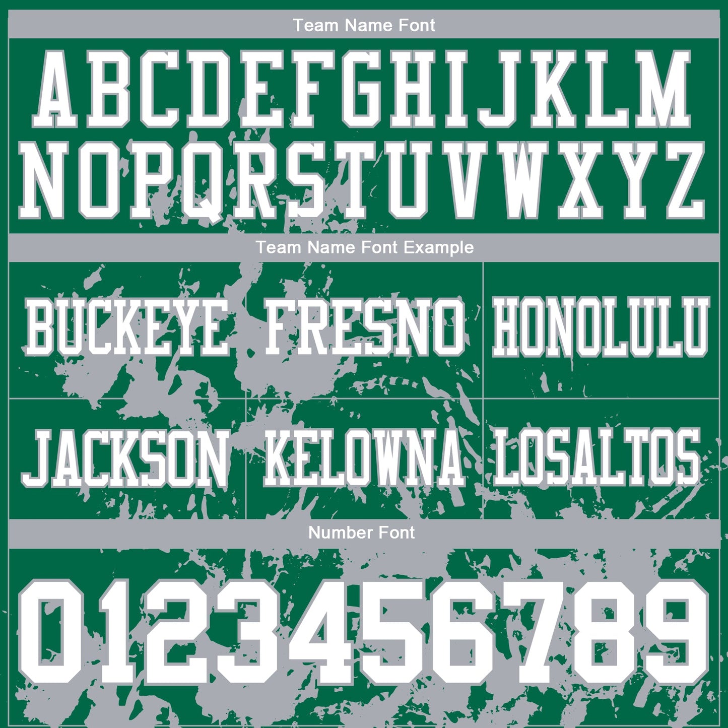 Custom Kelly Green White-Gray 3D Pattern Splash Authentic Football Jersey