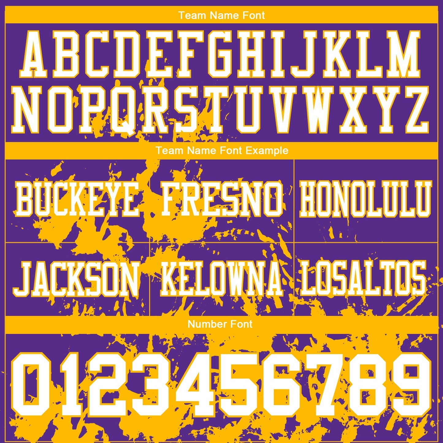 Custom Purple White-Gold 3D Pattern Splash Authentic Football Jersey