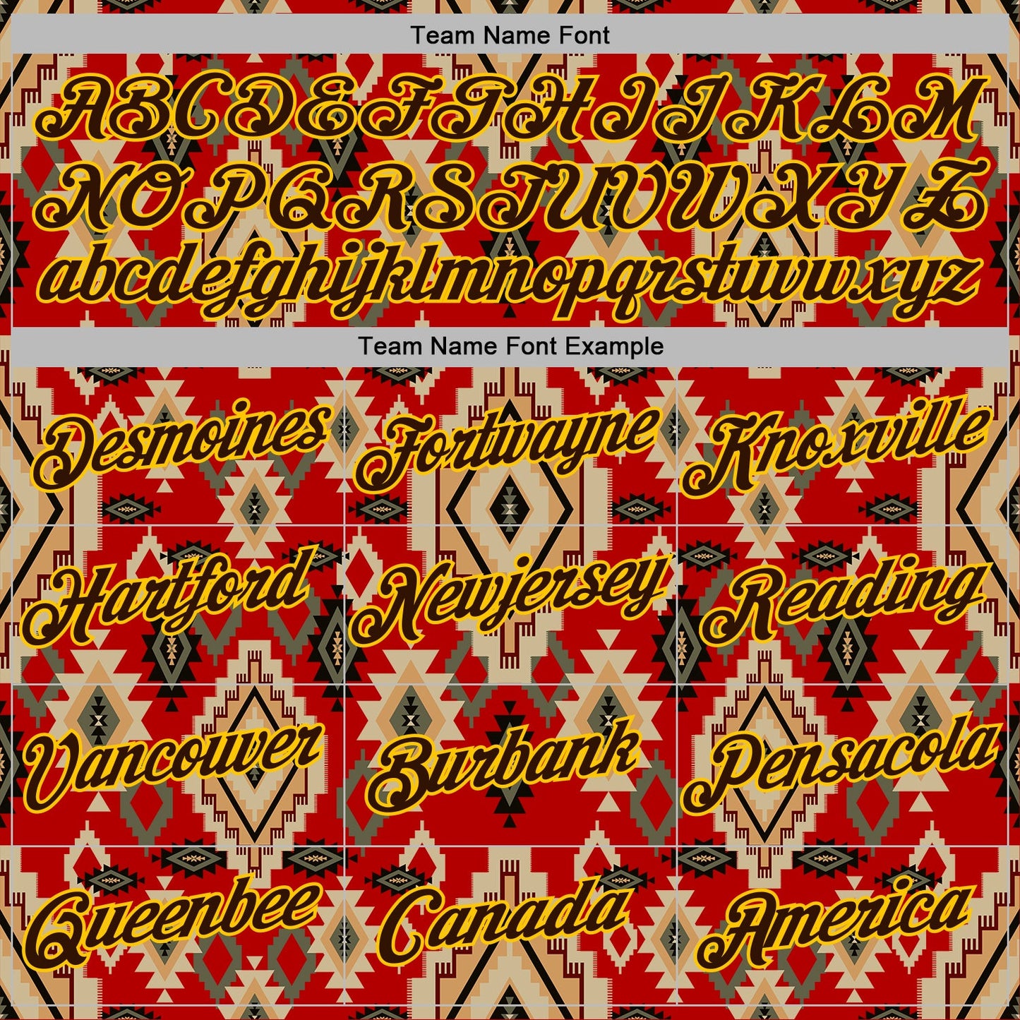 Custom Stitched Red Brown-Yellow 3D Pattern Design Tribal Ethnic Native American Sports Pullover Sweatshirt Hoodie