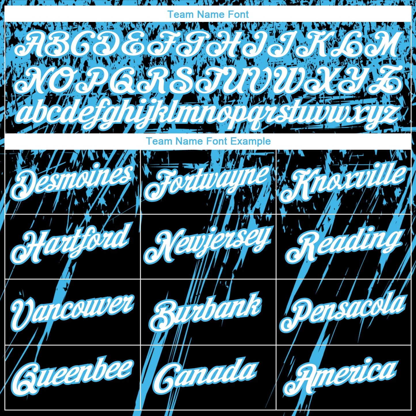 Custom Stitched Black White-Sky Blue 3D Pattern Design Splash Grunge Art Sports Pullover Sweatshirt Hoodie