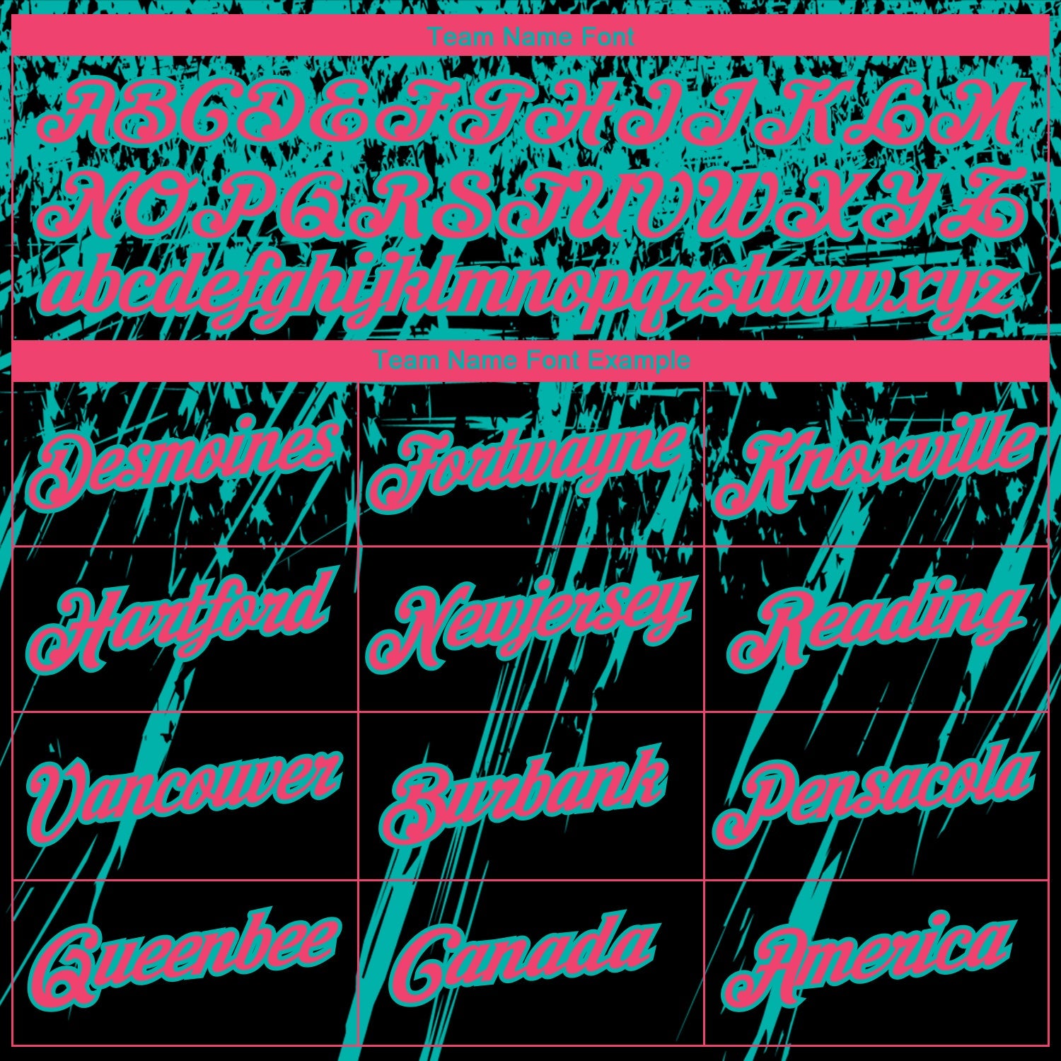 Custom Stitched Black Neon Pink-Aqua 3D Pattern Design Splash Grunge Art Sports Pullover Sweatshirt Hoodie