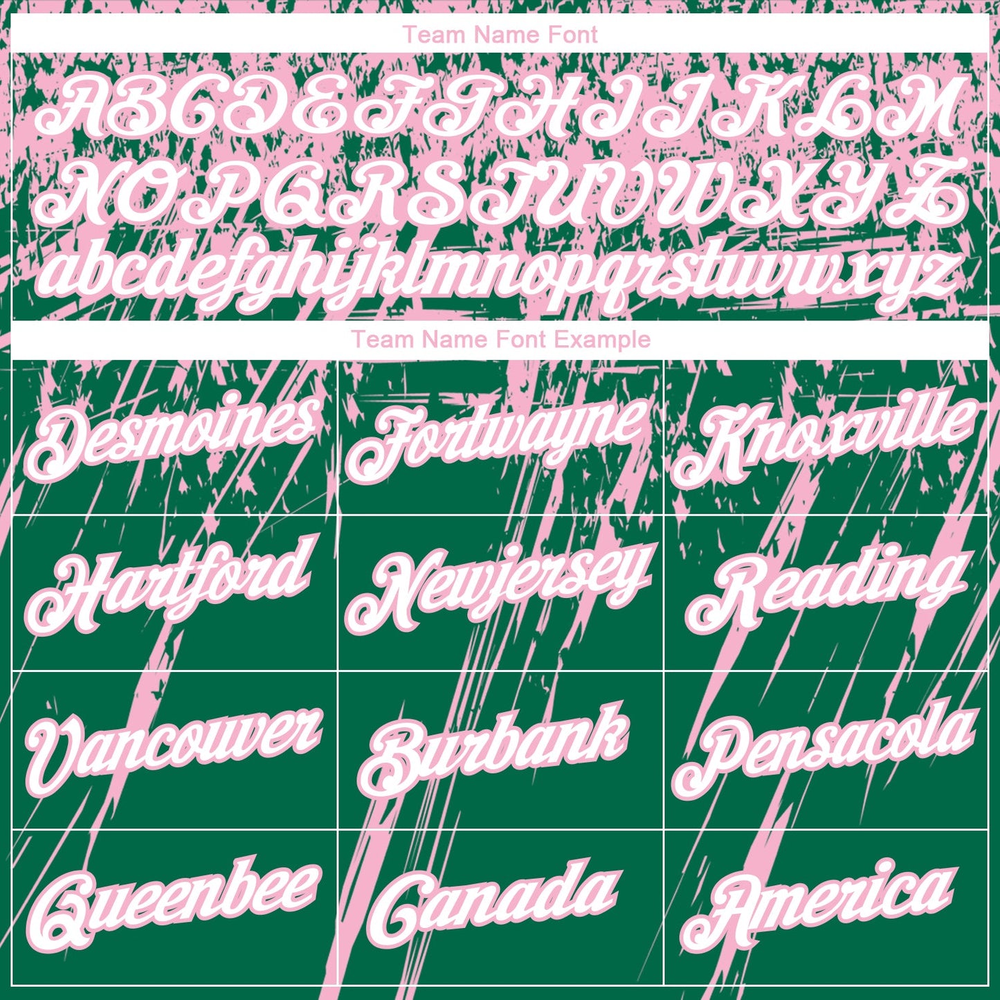 Custom Stitched Kelly Green White-Light Pink 3D Pattern Design Splash Grunge Art Sports Pullover Sweatshirt Hoodie