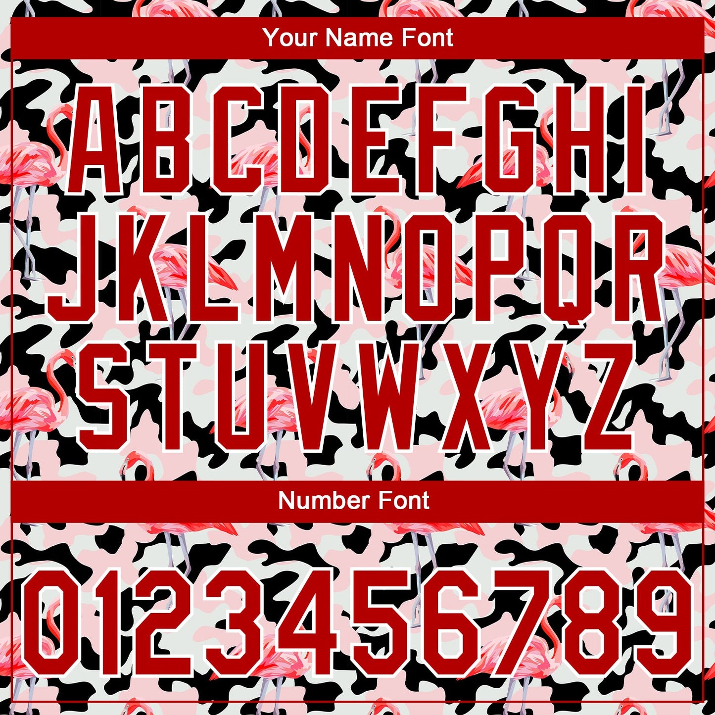 Custom Stitched Camo Red-White 3D Flamingo Sports Pullover Sweatshirt Salute To Service Hoodie