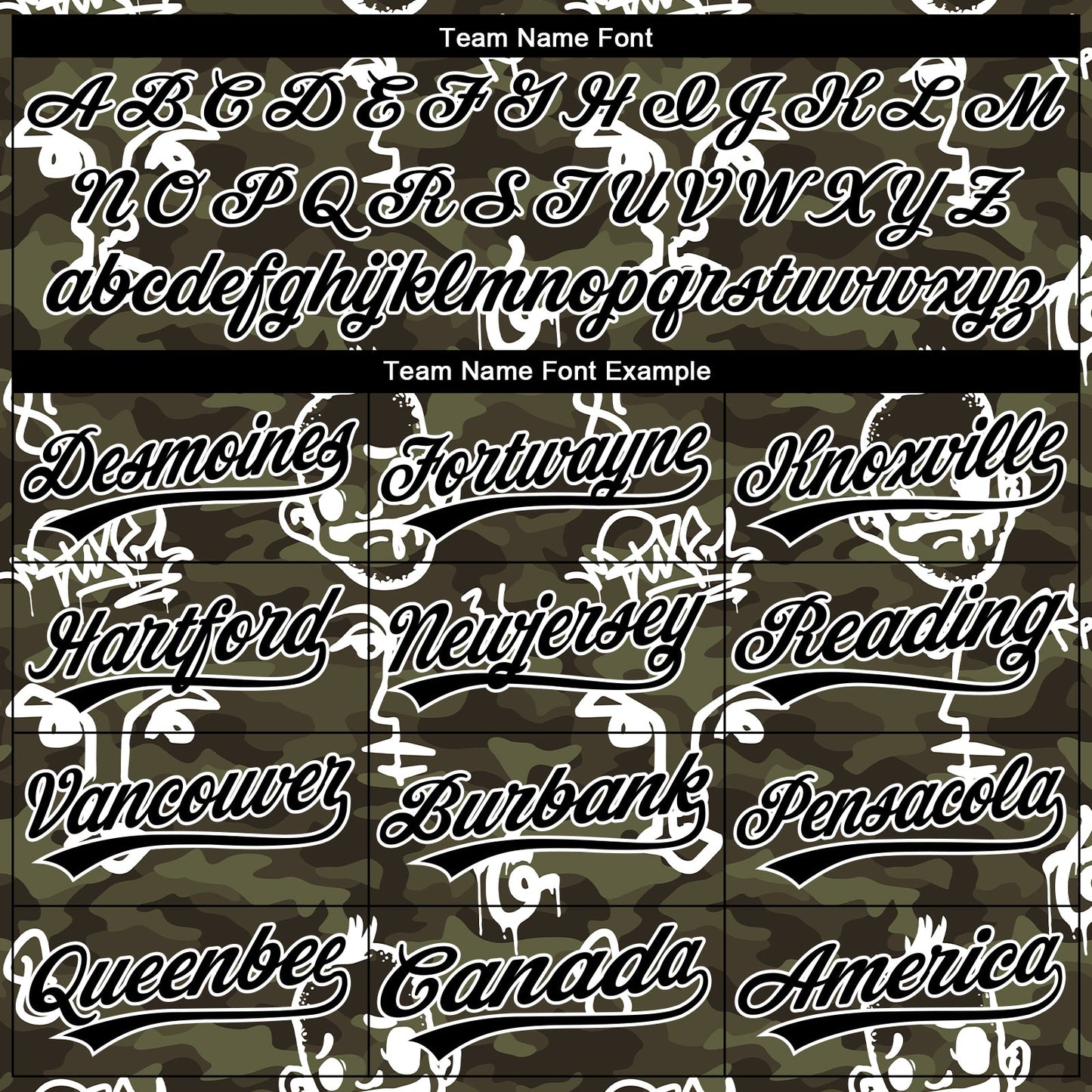 Custom Stitched Camo Black-White 3D Hand Painted Face Sports Pullover Sweatshirt Salute To Service Hoodie