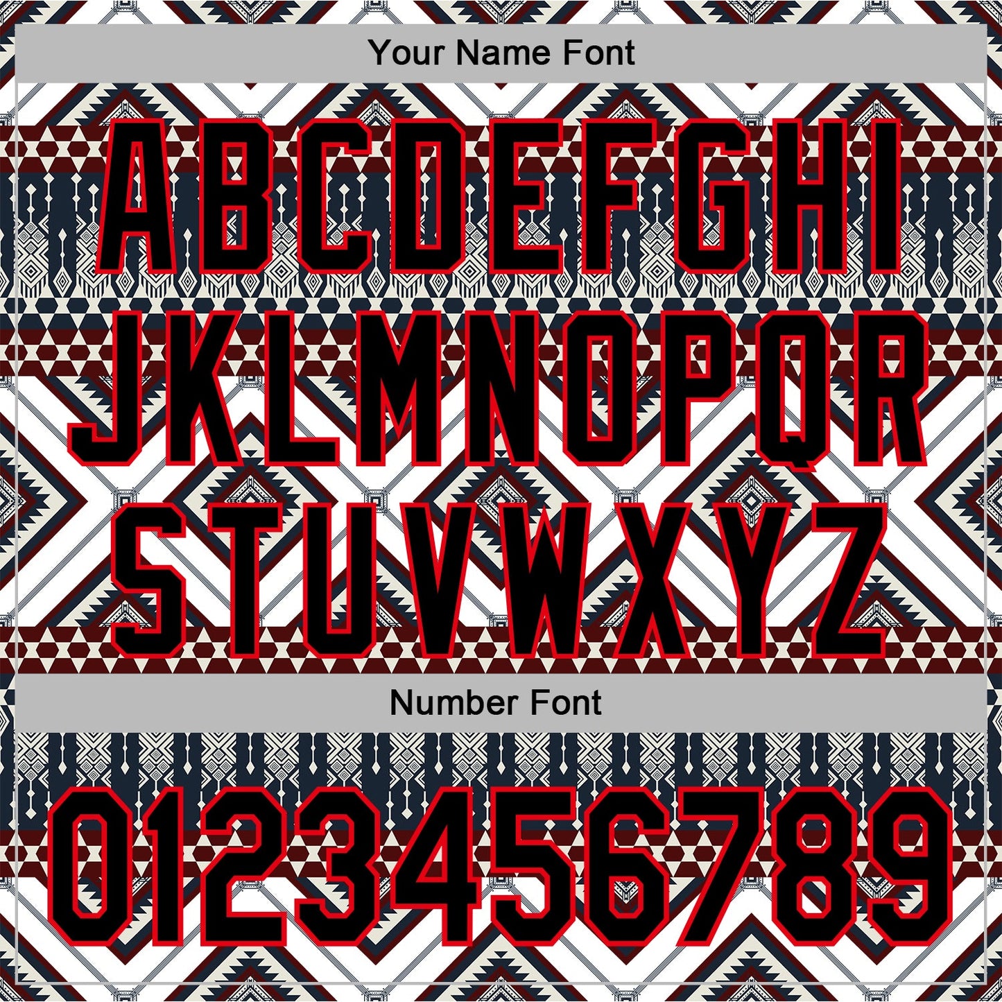 Custom Stitched White Black Gray Blue-Fire Red 3D Mexico Aztec Pattern Sports Pullover Sweatshirt Hoodie