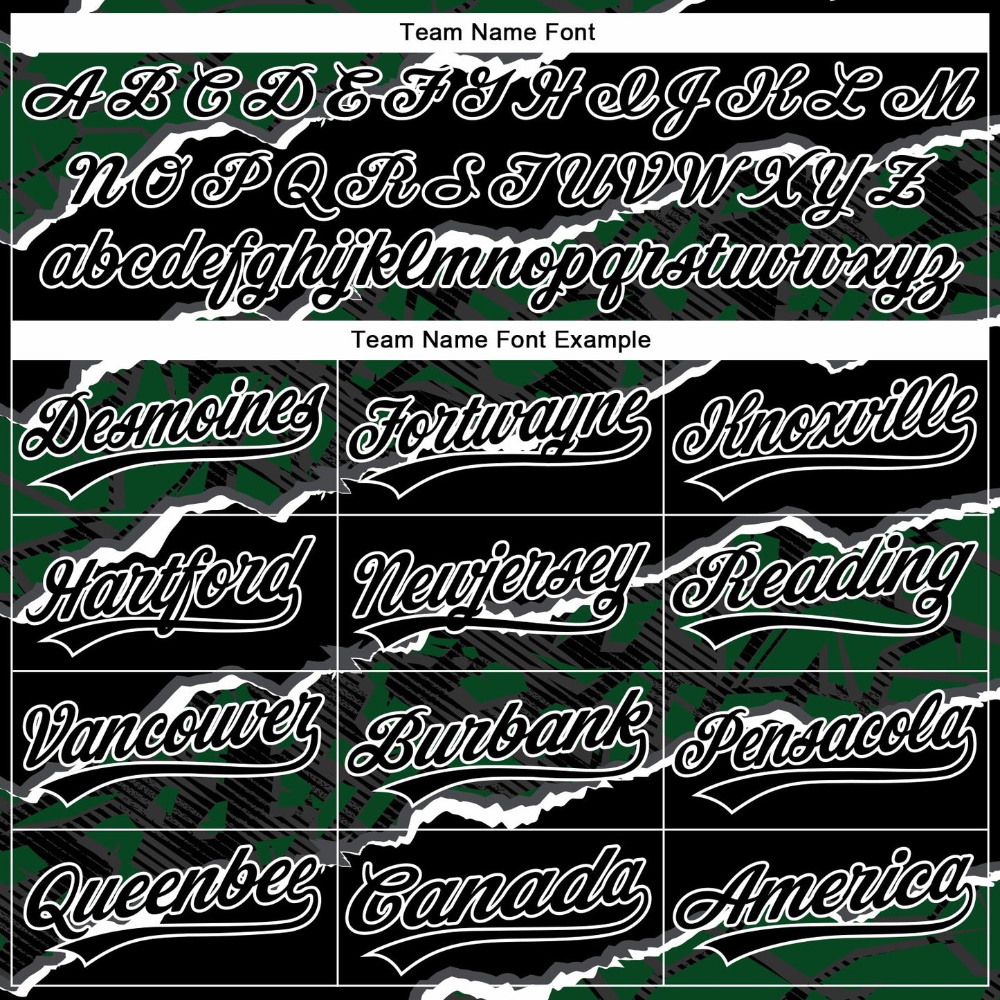 Custom Stitched Black Green-White 3D Pattern Design Torn Paper Style Sports Pullover Sweatshirt Hoodie