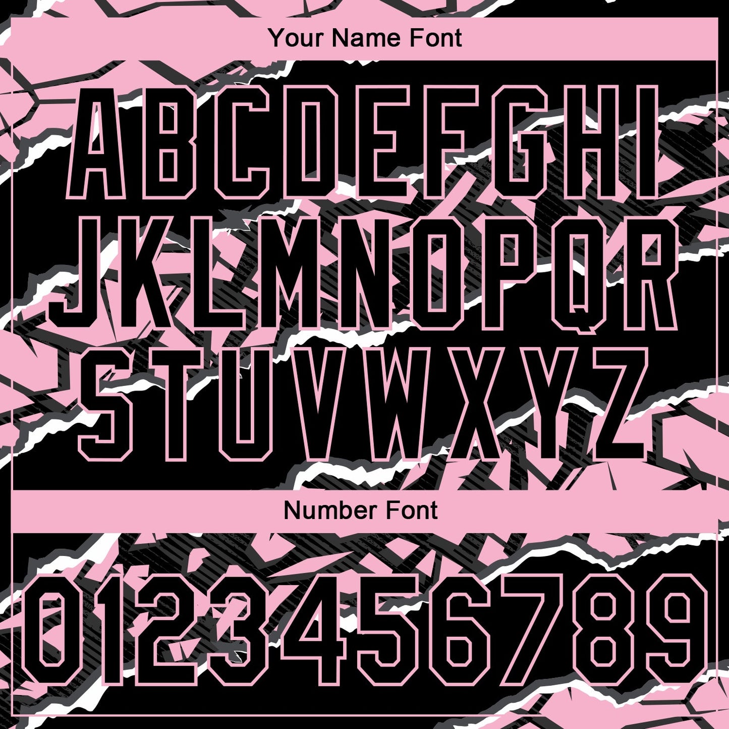 Custom Stitched Black Light Pink-White 3D Pattern Design Torn Paper Style Sports Pullover Sweatshirt Hoodie
