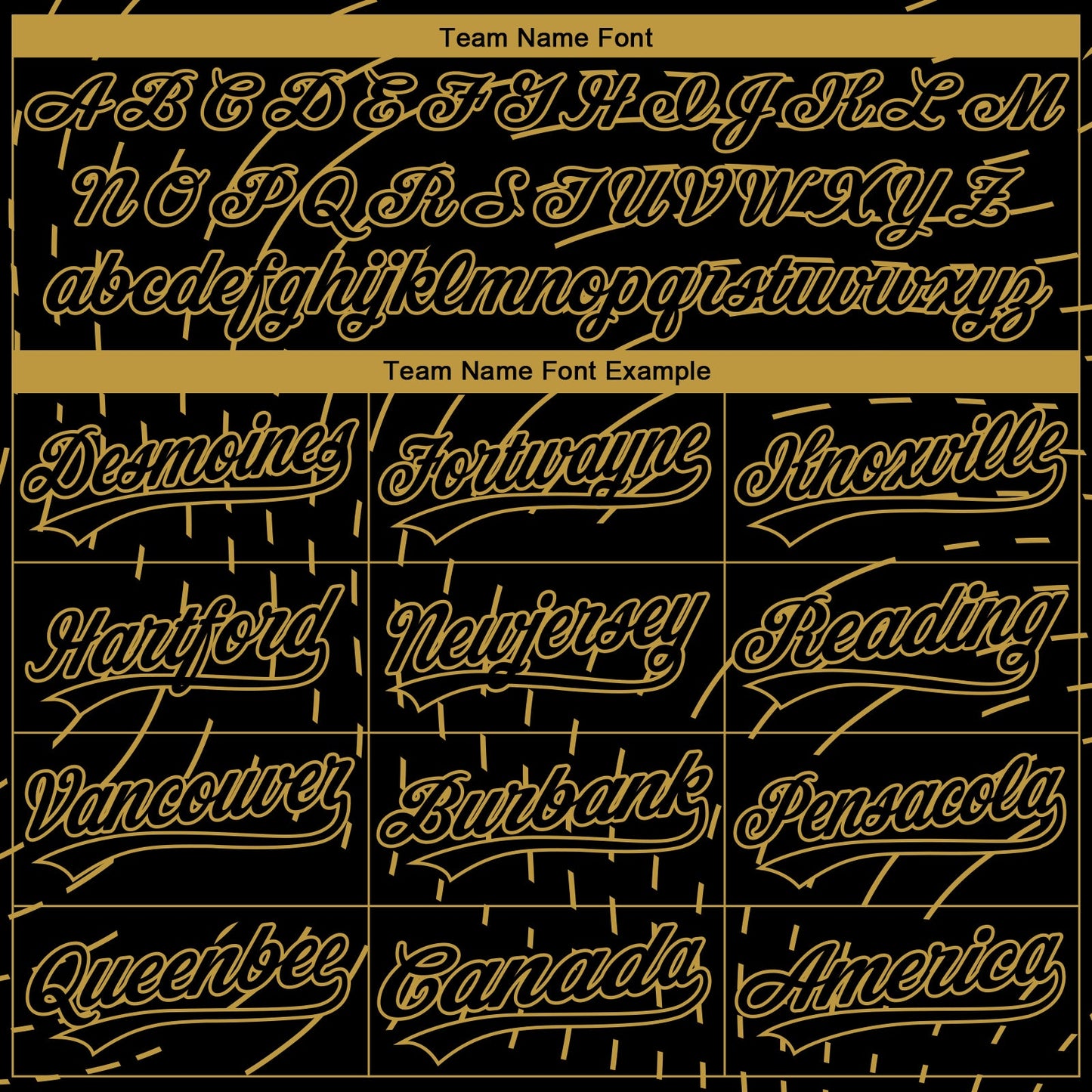 Custom Stitched Black Old Gold 3D Pattern Design Line Sportswear Pullover Sweatshirt Hoodie