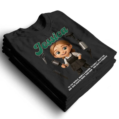 Custom Chibi Mom Shirt, Personalized Mother's Day Gift, Mom's A Baber Mom Unique Gift for Her, Custom Name - Custom Choo